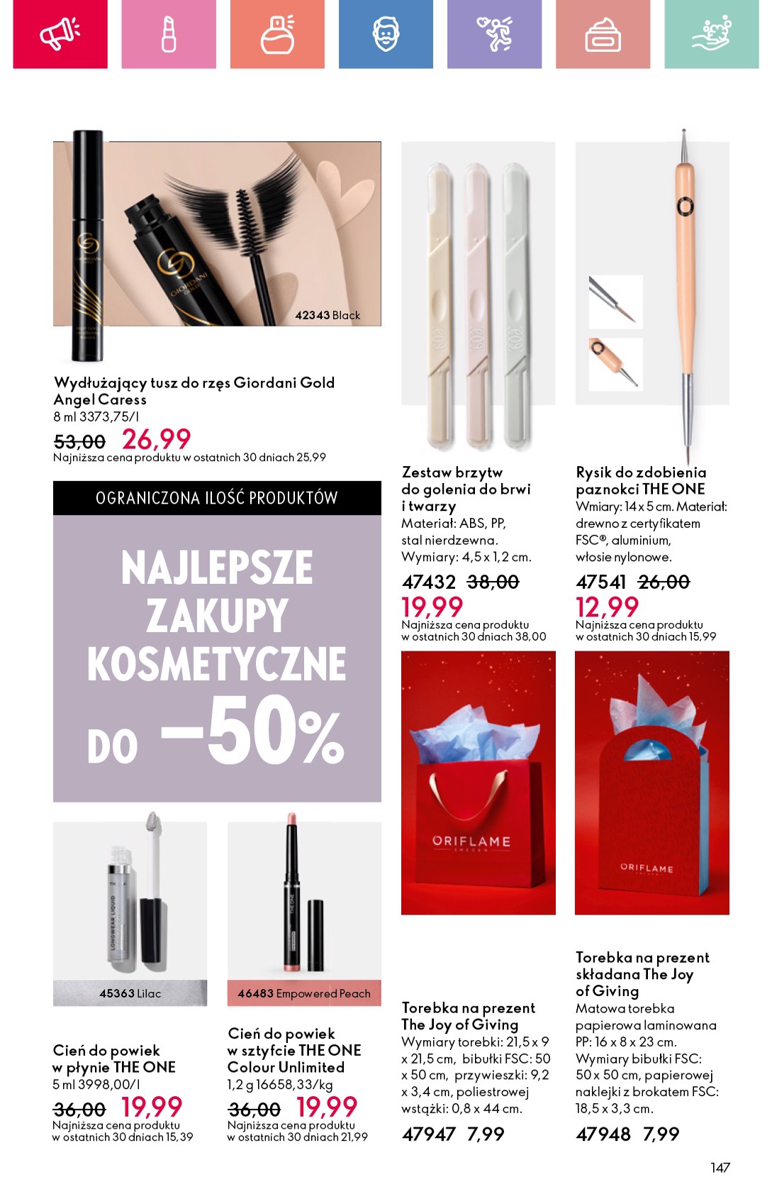 oriflame - Oriflame gazetka ważna od 04.05. - 24.05. - page: 147 oriflame - Oriflame gazetka ważna od 04.05. - 24.05. - page: 147