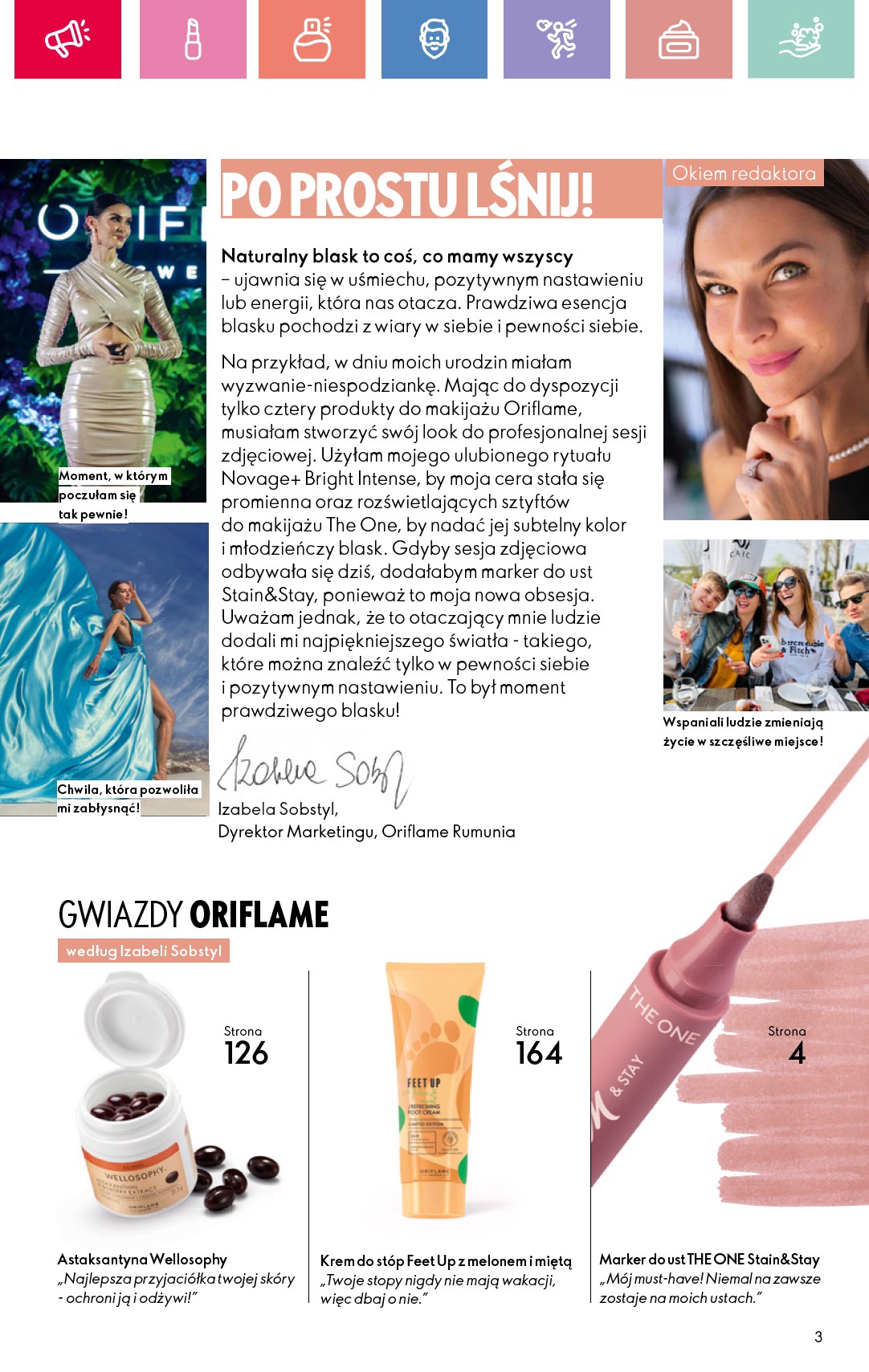oriflame - Oriflame gazetka ważna od 25.05. - 14.06. - page: 3 oriflame - Oriflame gazetka ważna od 25.05. - 14.06. - page: 3