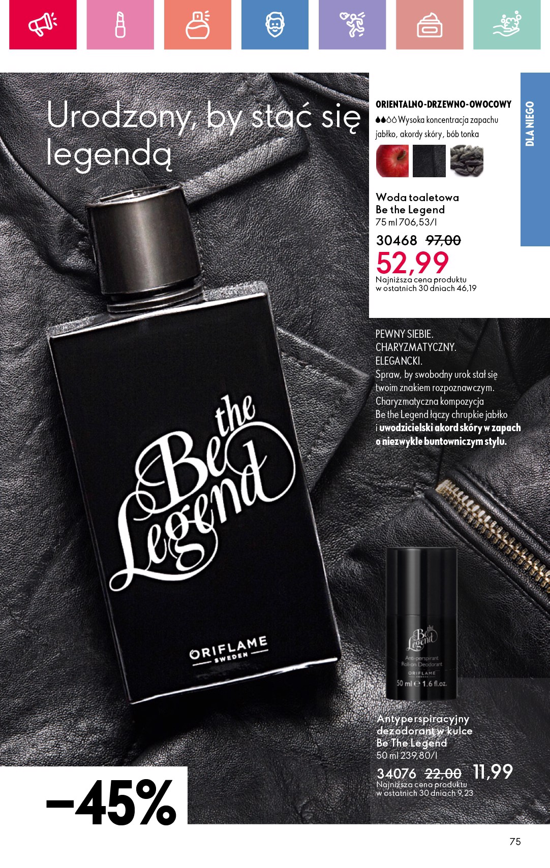 oriflame - Oriflame gazetka ważna od 25.05. - 14.06. - page: 75 oriflame - Oriflame gazetka ważna od 25.05. - 14.06. - page: 75