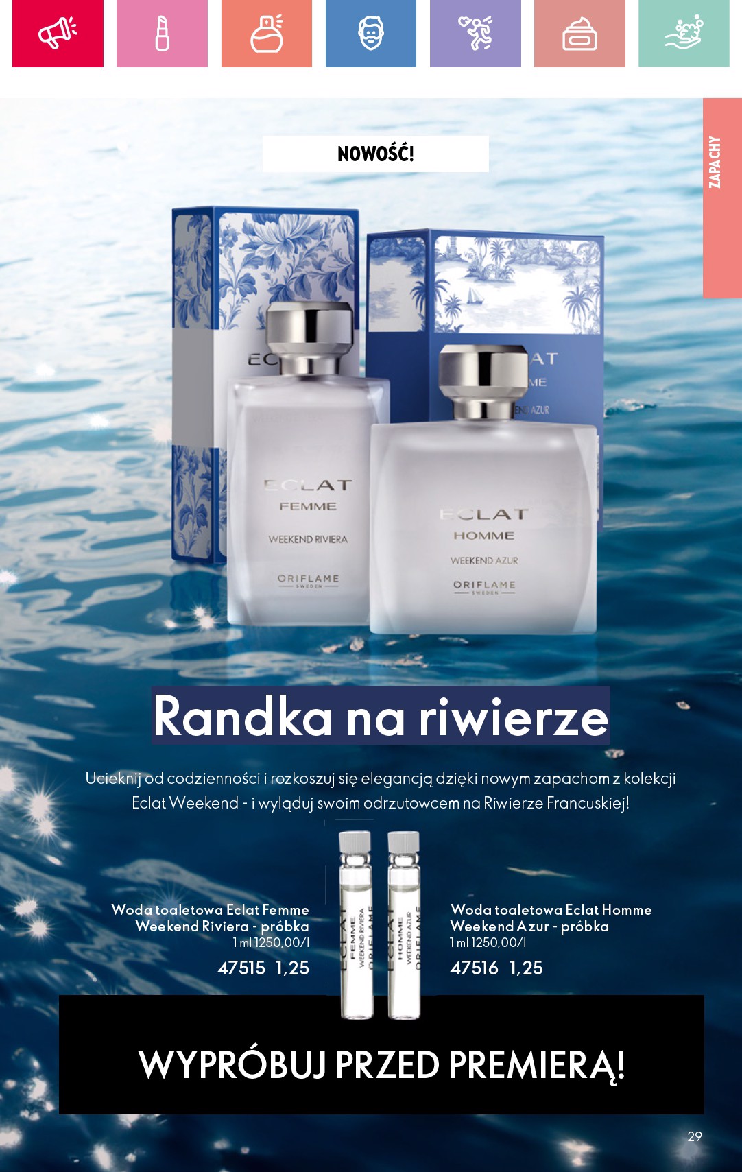 oriflame - Oriflame gazetka ważna od 25.05. - 14.06. - page: 29 oriflame - Oriflame gazetka ważna od 25.05. - 14.06. - page: 29