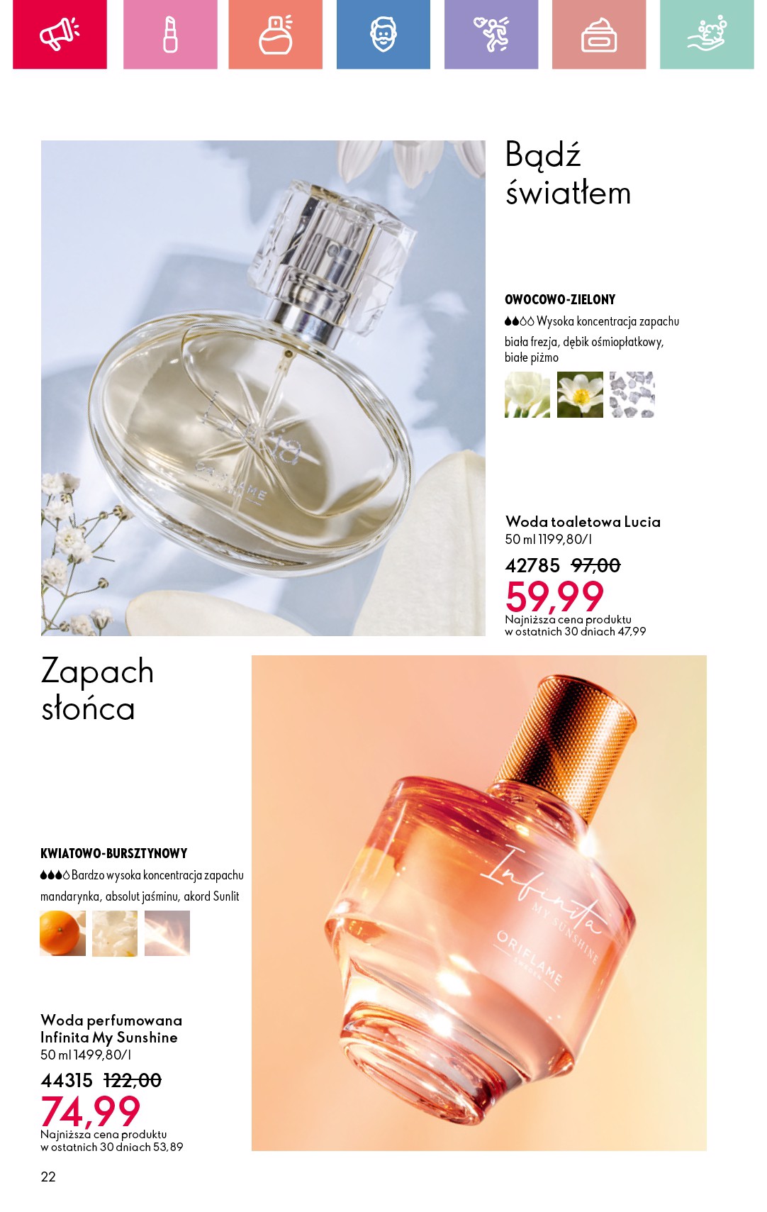 oriflame - Oriflame gazetka ważna od 25.05. - 14.06. - page: 22 oriflame - Oriflame gazetka ważna od 25.05. - 14.06. - page: 22