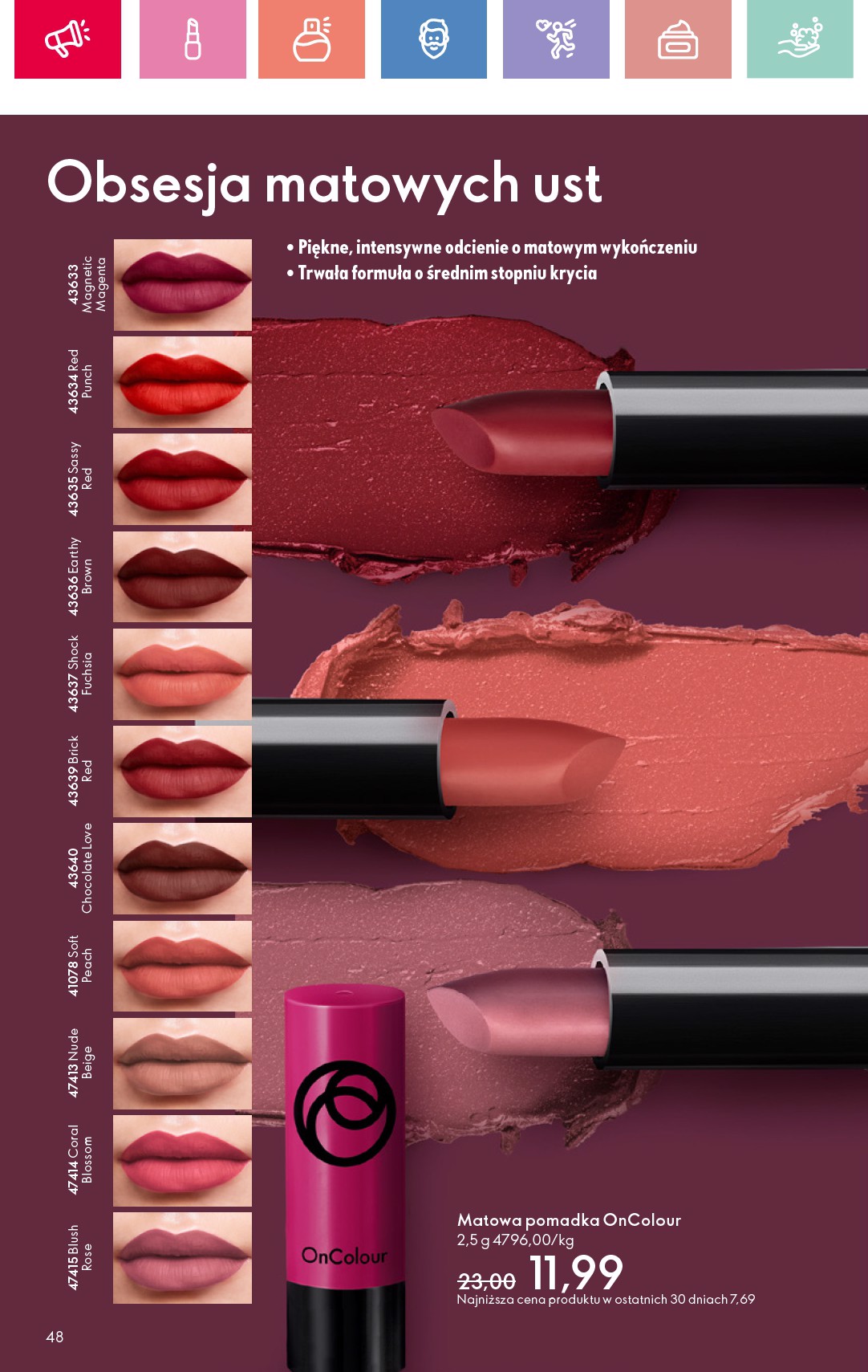 oriflame - Oriflame gazetka ważna od 25.05. - 14.06. - page: 48 oriflame - Oriflame gazetka ważna od 25.05. - 14.06. - page: 48