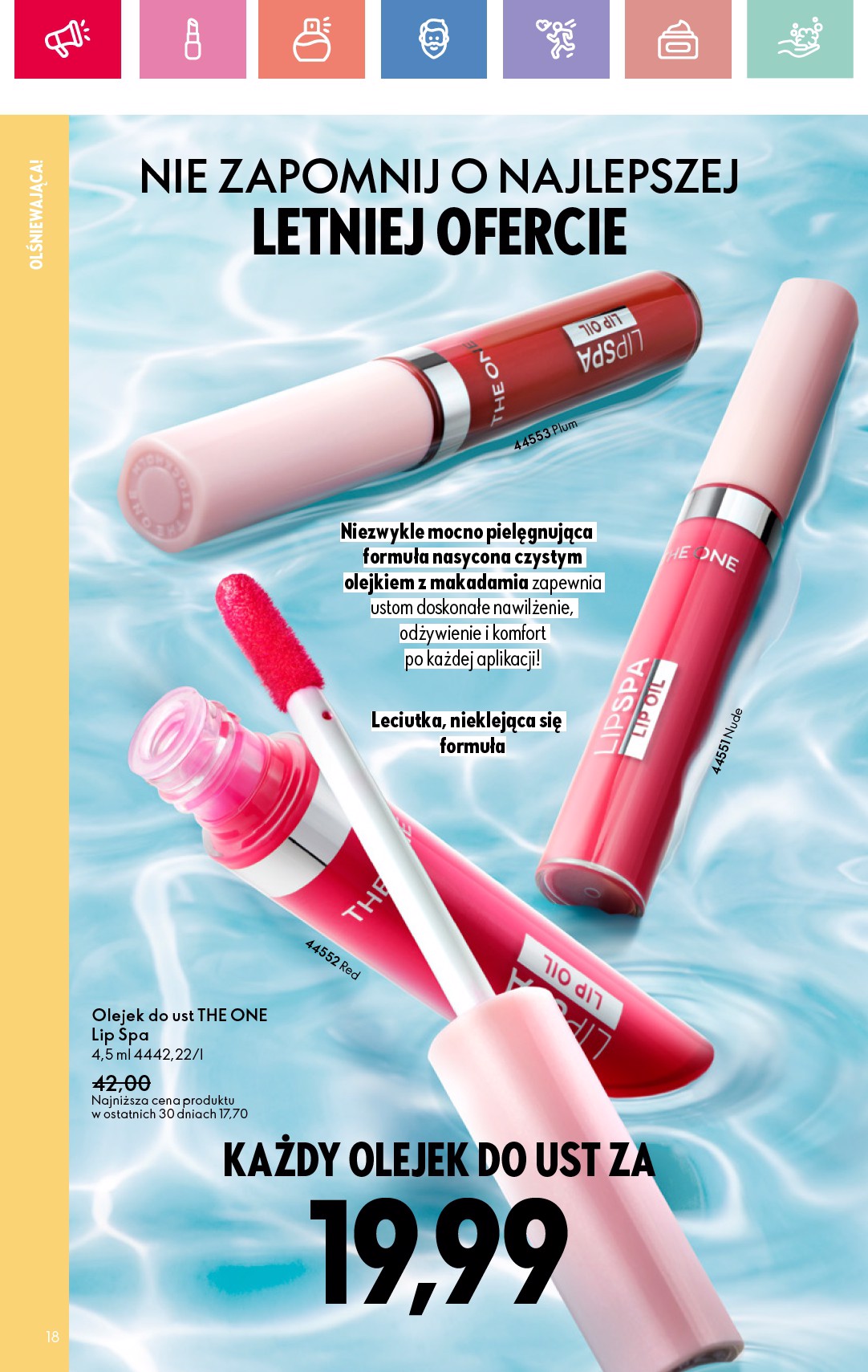 oriflame - Oriflame gazetka ważna od 25.05. - 14.06. - page: 18 oriflame - Oriflame gazetka ważna od 25.05. - 14.06. - page: 18