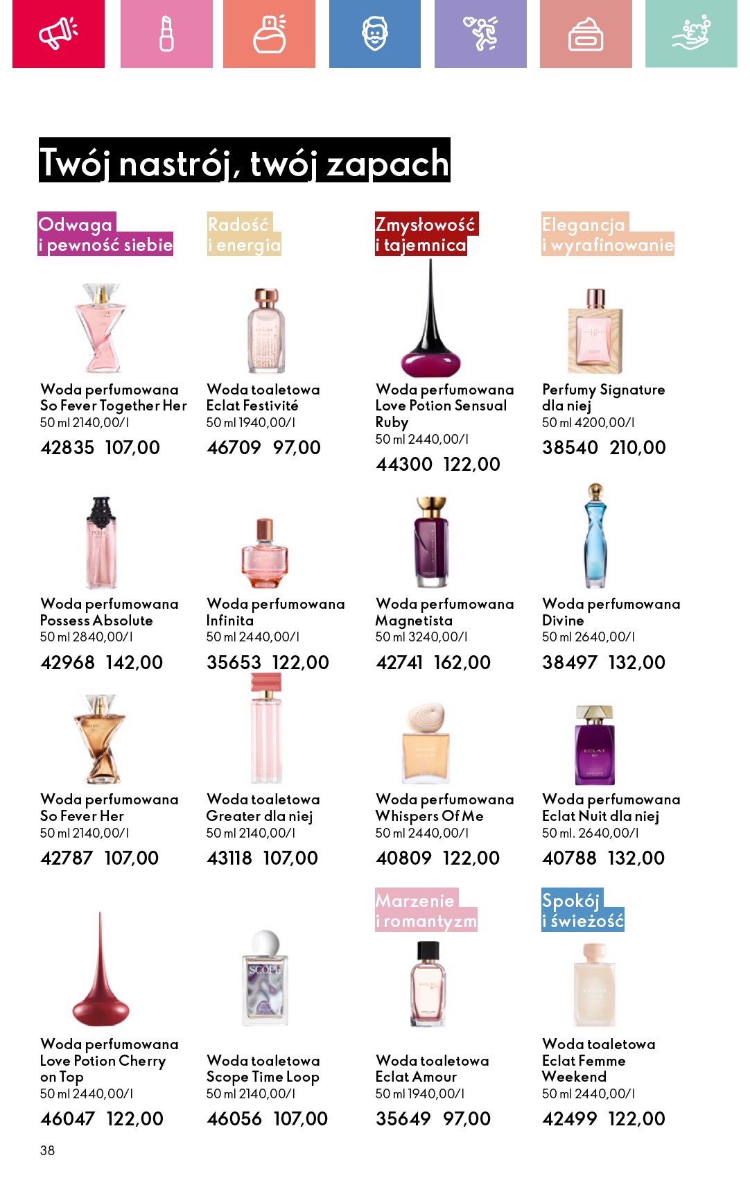 oriflame - Oriflame gazetka ważna od 25.05. - 14.06. - page: 38 oriflame - Oriflame gazetka ważna od 25.05. - 14.06. - page: 38