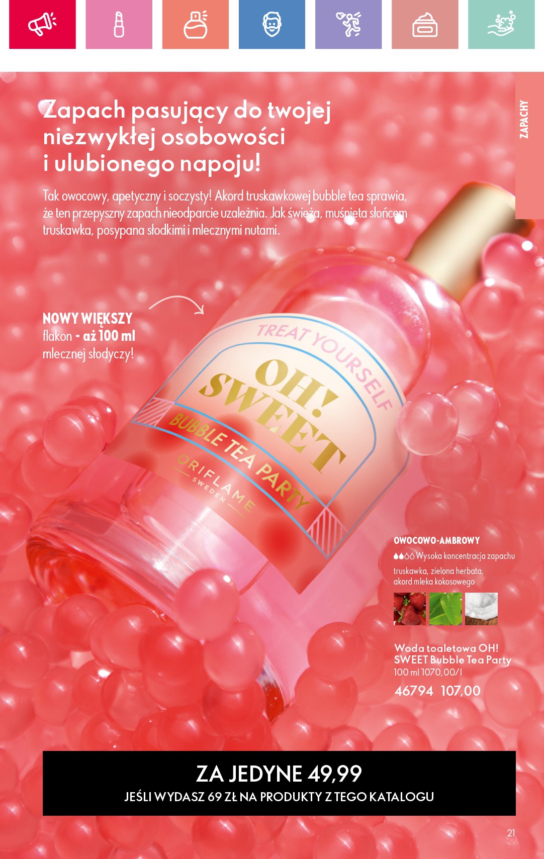 oriflame - Oriflame gazetka ważna od 25.05. - 14.06. - page: 21 oriflame - Oriflame gazetka ważna od 25.05. - 14.06. - page: 21