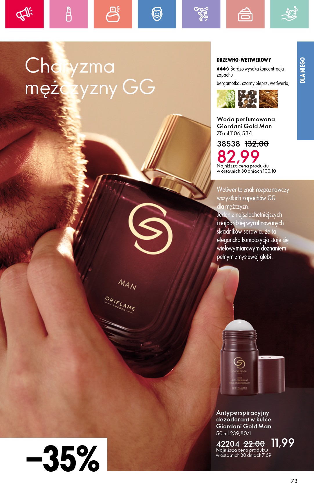 oriflame - Oriflame gazetka ważna od 25.05. - 14.06. - page: 73 oriflame - Oriflame gazetka ważna od 25.05. - 14.06. - page: 73