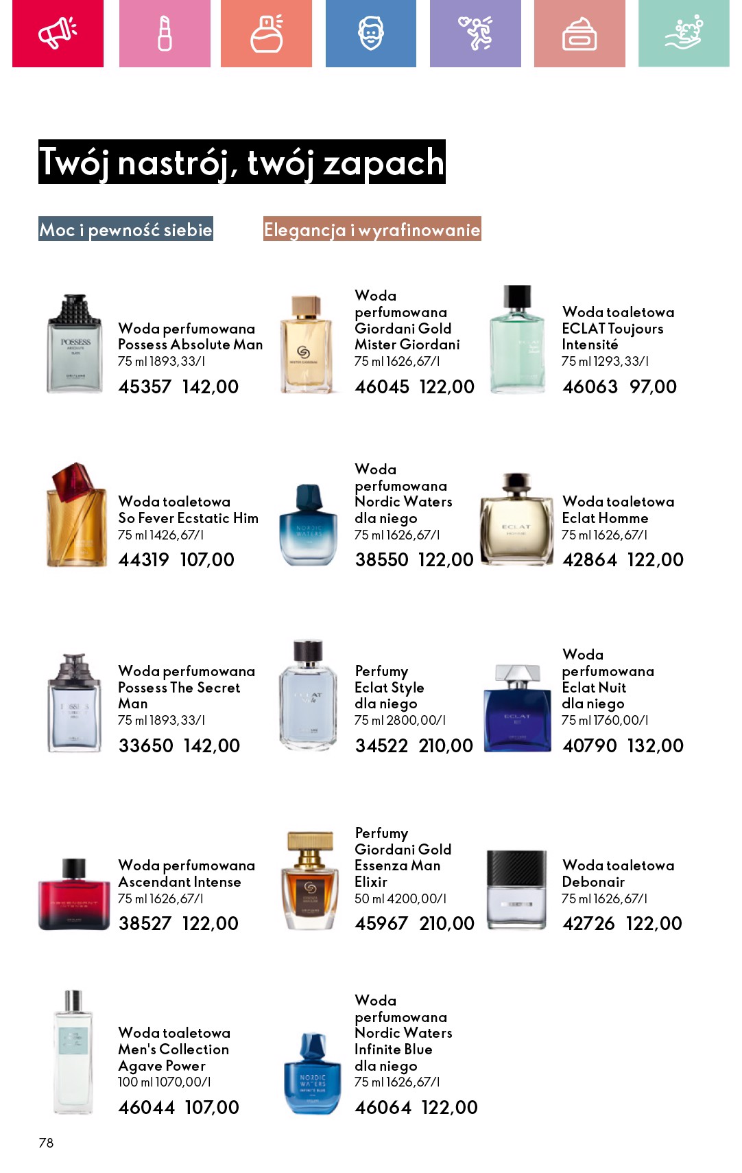 oriflame - Oriflame gazetka ważna od 25.05. - 14.06. - page: 78 oriflame - Oriflame gazetka ważna od 25.05. - 14.06. - page: 78