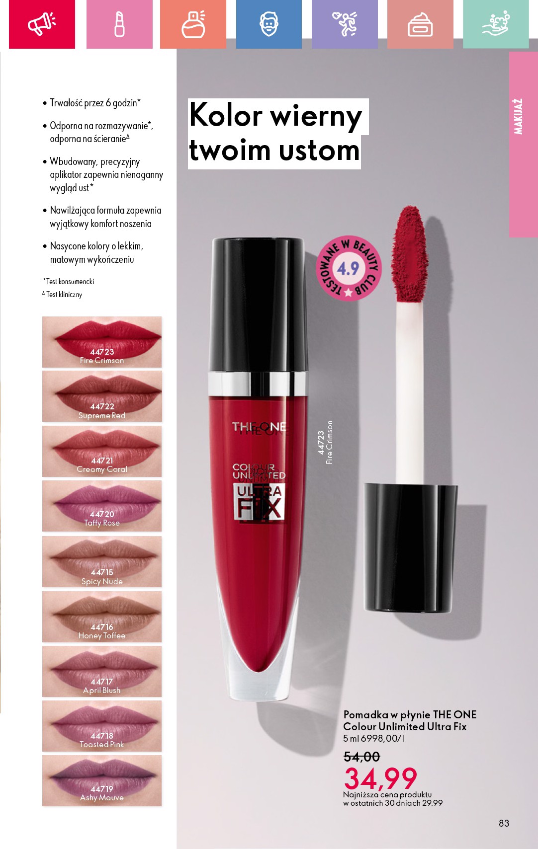 oriflame - Gazetka Oriflame ważna od 15.06. - 05.07. - page: 83 oriflame - Gazetka Oriflame ważna od 15.06. - 05.07. - page: 83