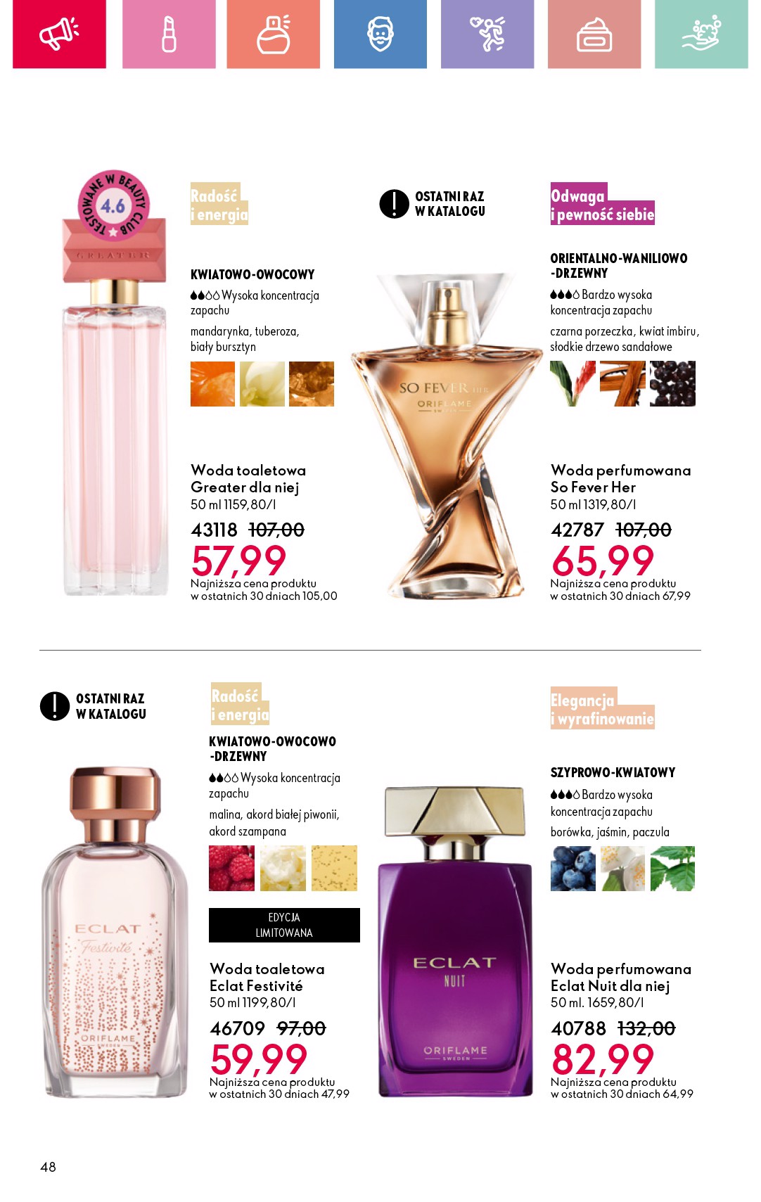 oriflame - Gazetka Oriflame ważna od 15.06. - 05.07. - page: 48 oriflame - Gazetka Oriflame ważna od 15.06. - 05.07. - page: 48