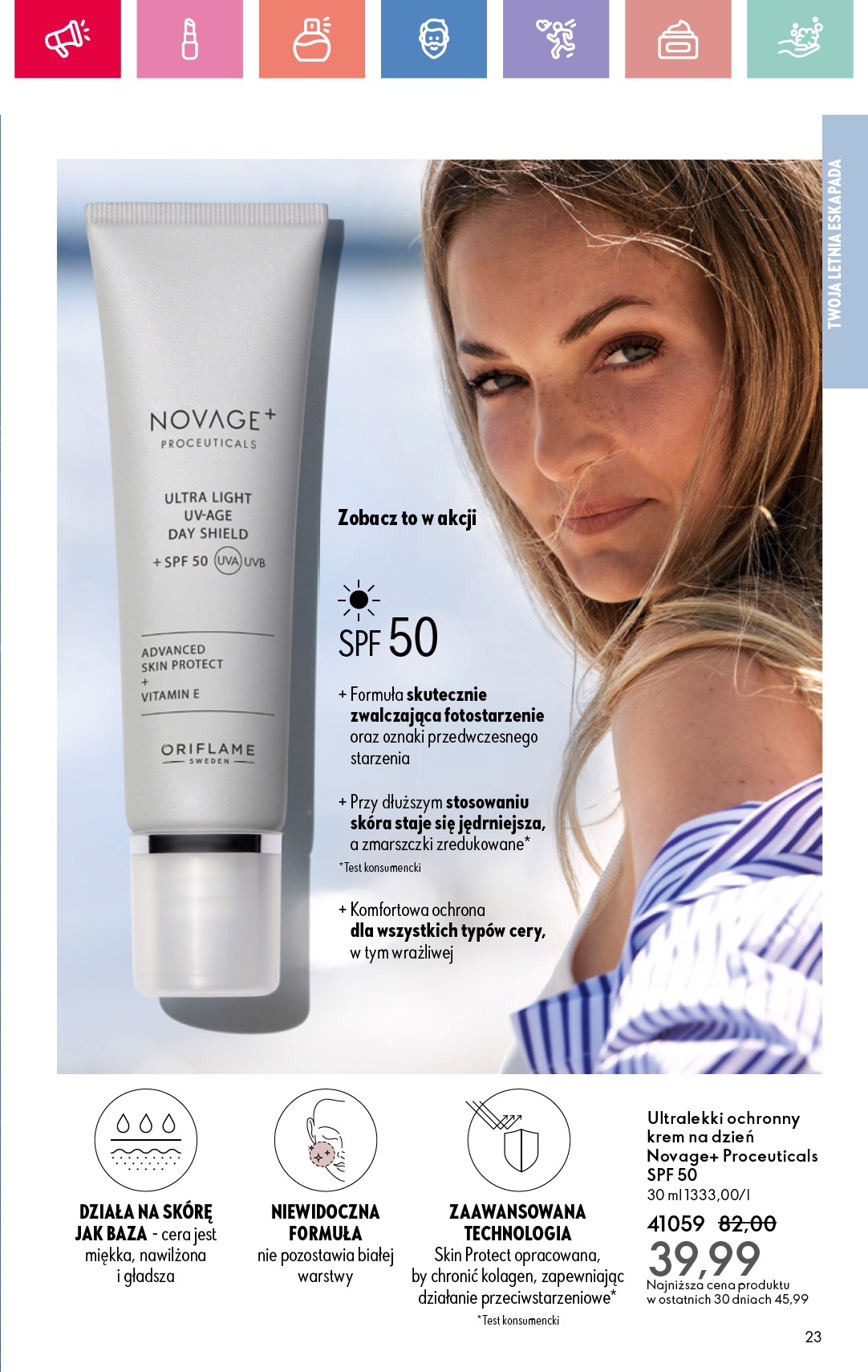 oriflame - Gazetka Oriflame ważna od 15.06. - 05.07. - page: 23 oriflame - Gazetka Oriflame ważna od 15.06. - 05.07. - page: 23