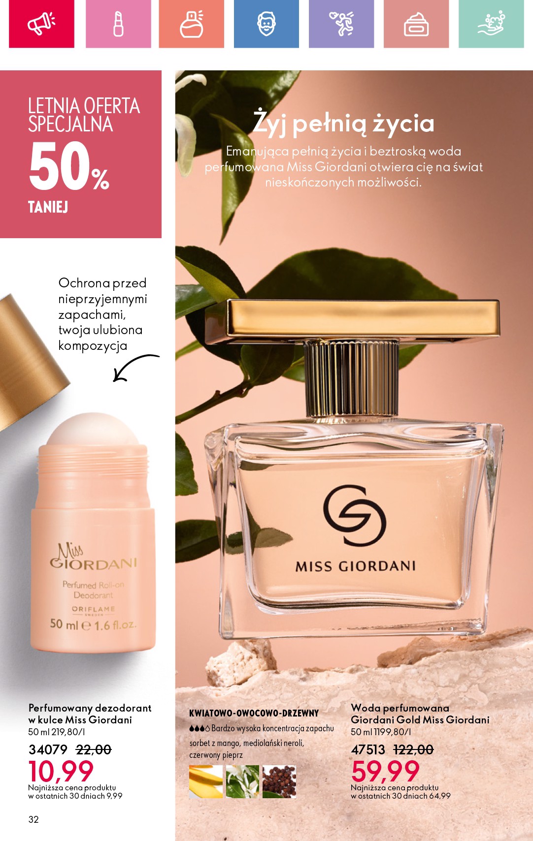 oriflame - Gazetka Oriflame ważna od 15.06. - 05.07. - page: 32 oriflame - Gazetka Oriflame ważna od 15.06. - 05.07. - page: 32
