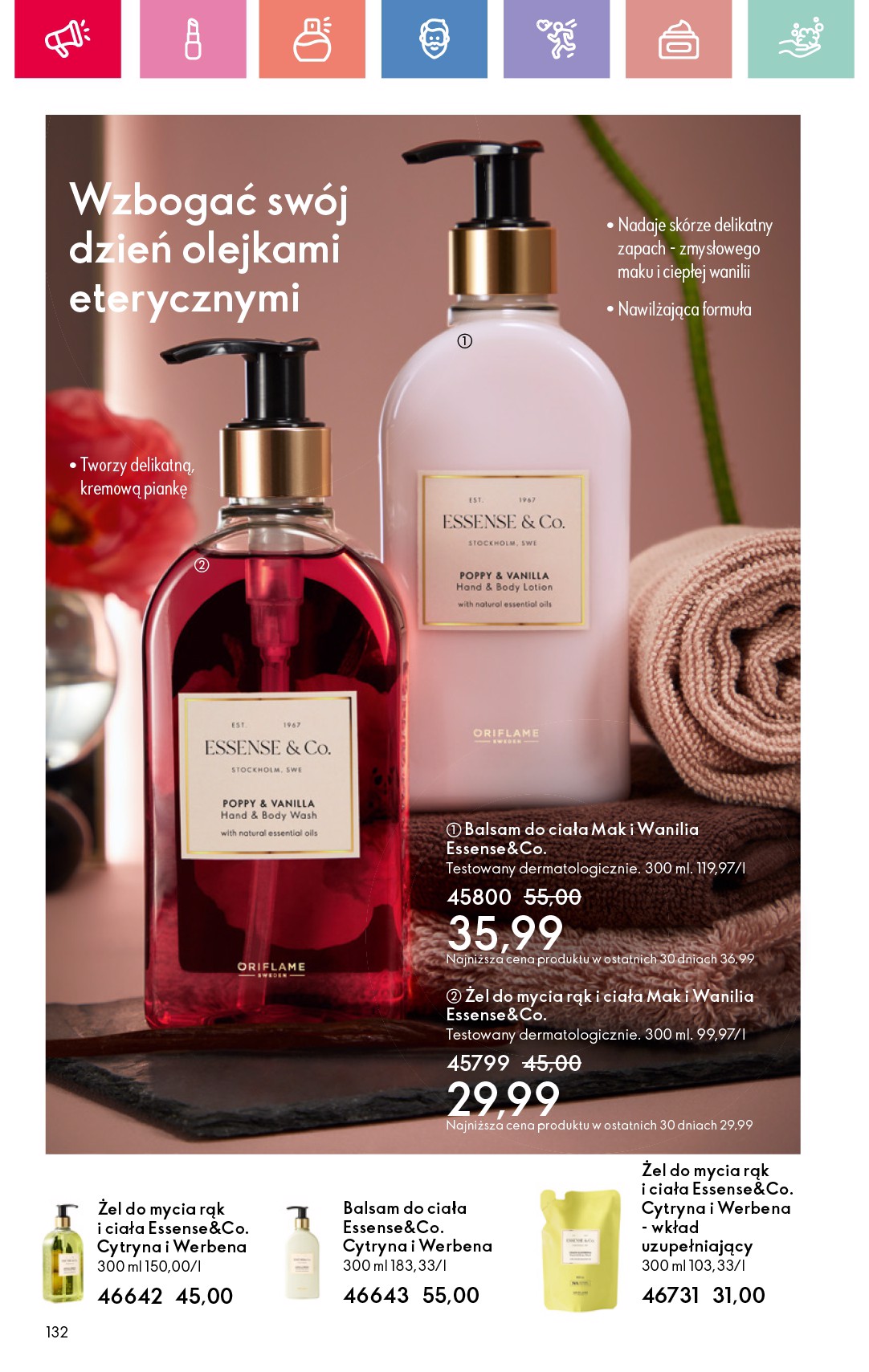 oriflame - Gazetka Oriflame ważna od 15.06. - 05.07. - page: 132 oriflame - Gazetka Oriflame ważna od 15.06. - 05.07. - page: 132