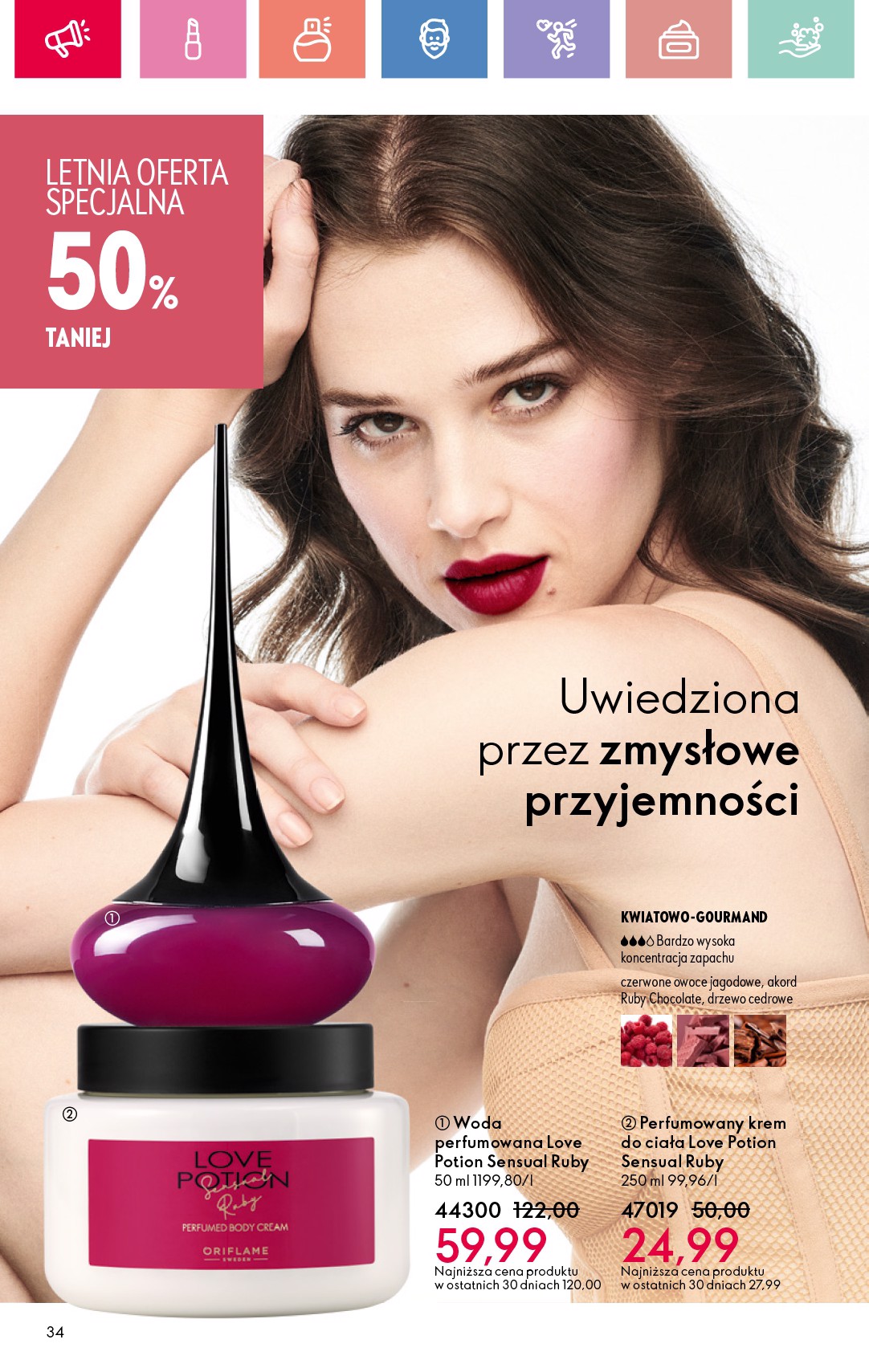 oriflame - Gazetka Oriflame ważna od 15.06. - 05.07. - page: 34 oriflame - Gazetka Oriflame ważna od 15.06. - 05.07. - page: 34