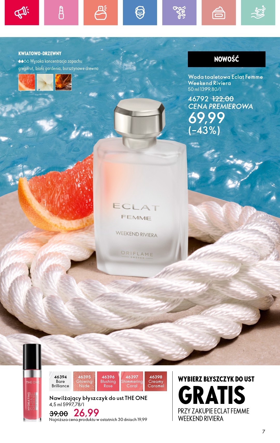 oriflame - Gazetka Oriflame ważna od 15.06. - 05.07. - page: 7 oriflame - Gazetka Oriflame ważna od 15.06. - 05.07. - page: 7