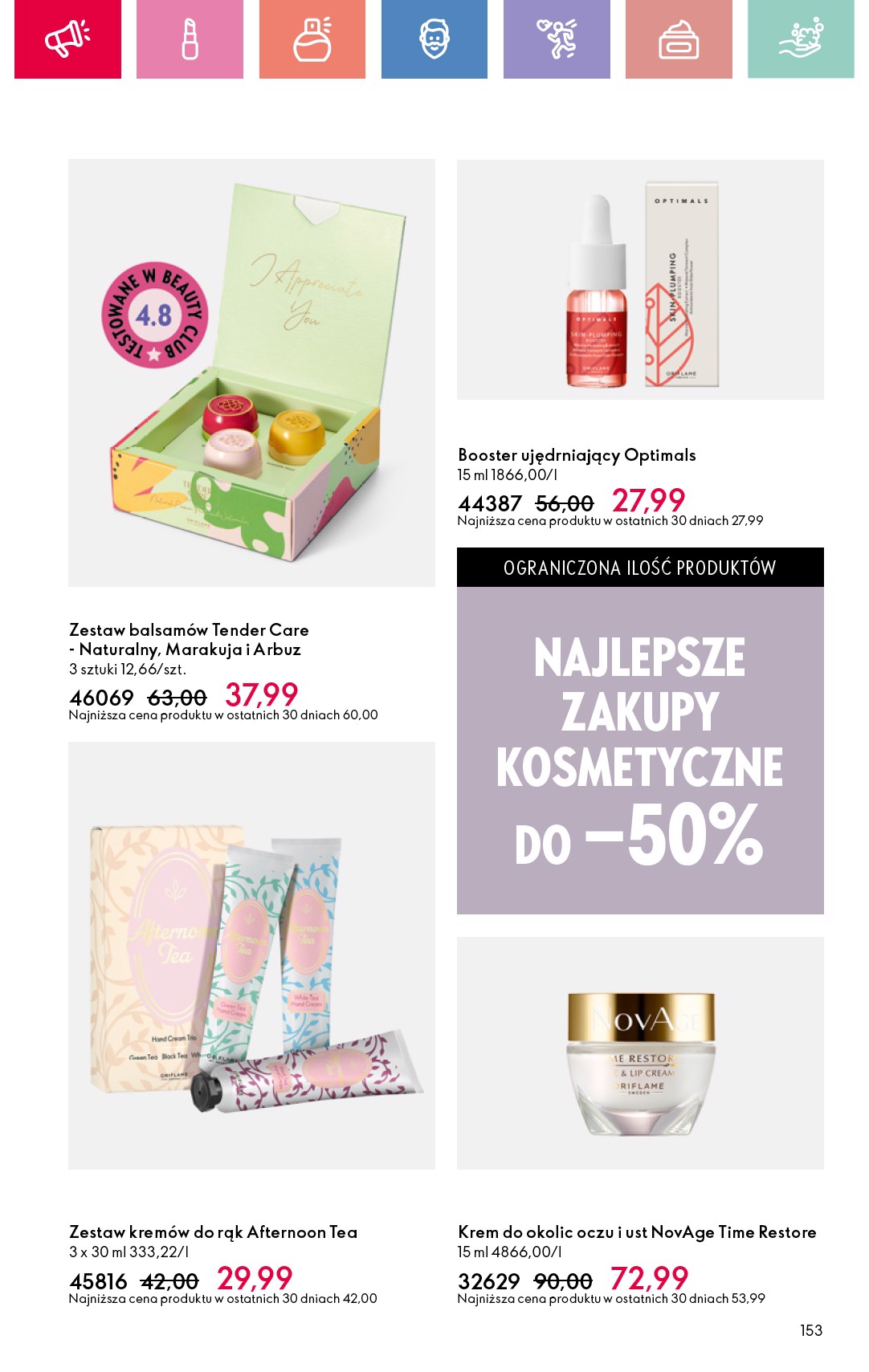 oriflame - Gazetka Oriflame ważna od 15.06. - 05.07. - page: 153 oriflame - Gazetka Oriflame ważna od 15.06. - 05.07. - page: 153