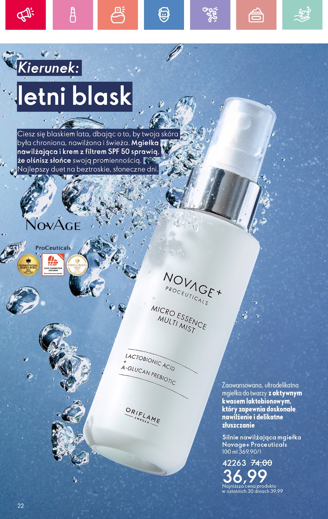 oriflame - Gazetka Oriflame ważna od 15.06. - 05.07. - page: 22 oriflame - Gazetka Oriflame ważna od 15.06. - 05.07. - page: 22