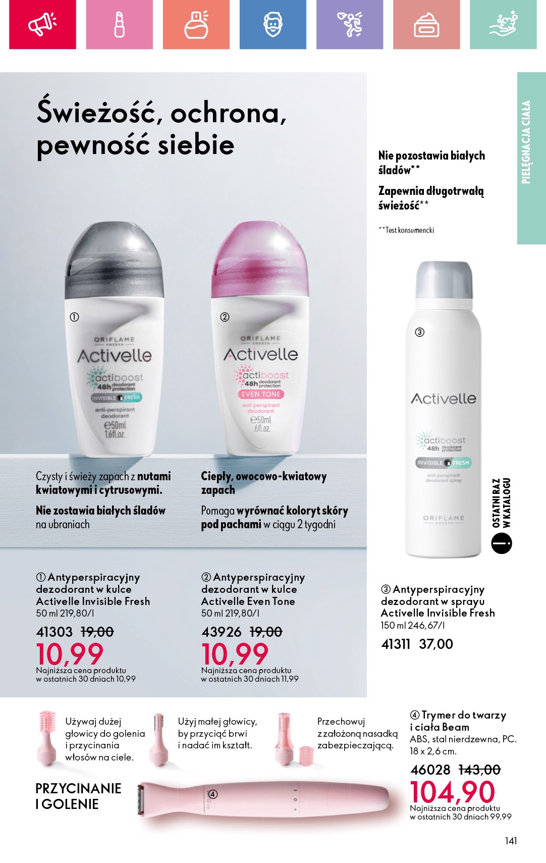 oriflame - Gazetka Oriflame ważna od 15.06. - 05.07. - page: 141 oriflame - Gazetka Oriflame ważna od 15.06. - 05.07. - page: 141