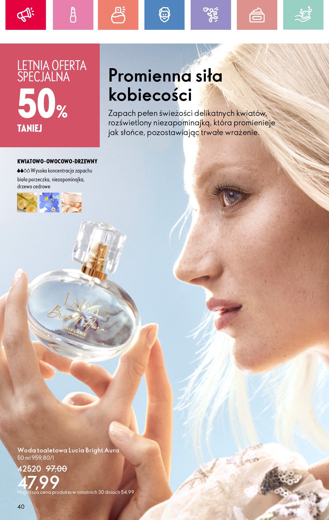 oriflame - Gazetka Oriflame ważna od 15.06. - 05.07. - page: 40 oriflame - Gazetka Oriflame ważna od 15.06. - 05.07. - page: 40
