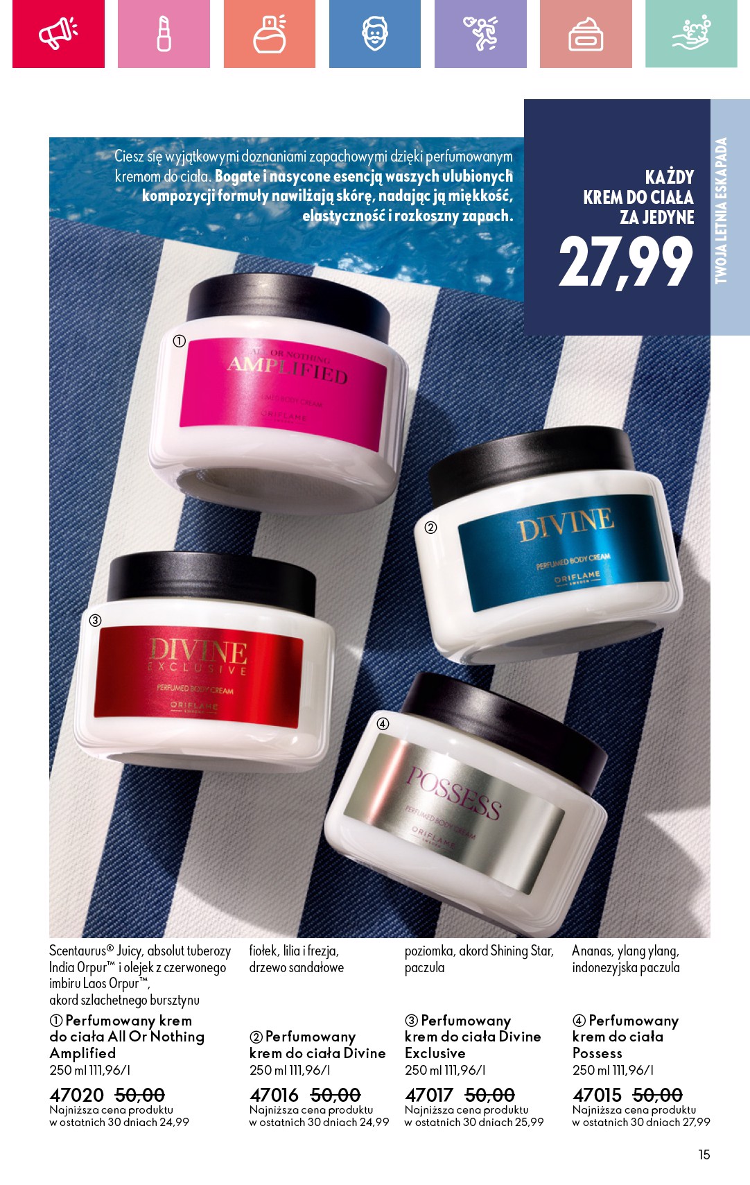 oriflame - Gazetka Oriflame ważna od 15.06. - 05.07. - page: 15 oriflame - Gazetka Oriflame ważna od 15.06. - 05.07. - page: 15