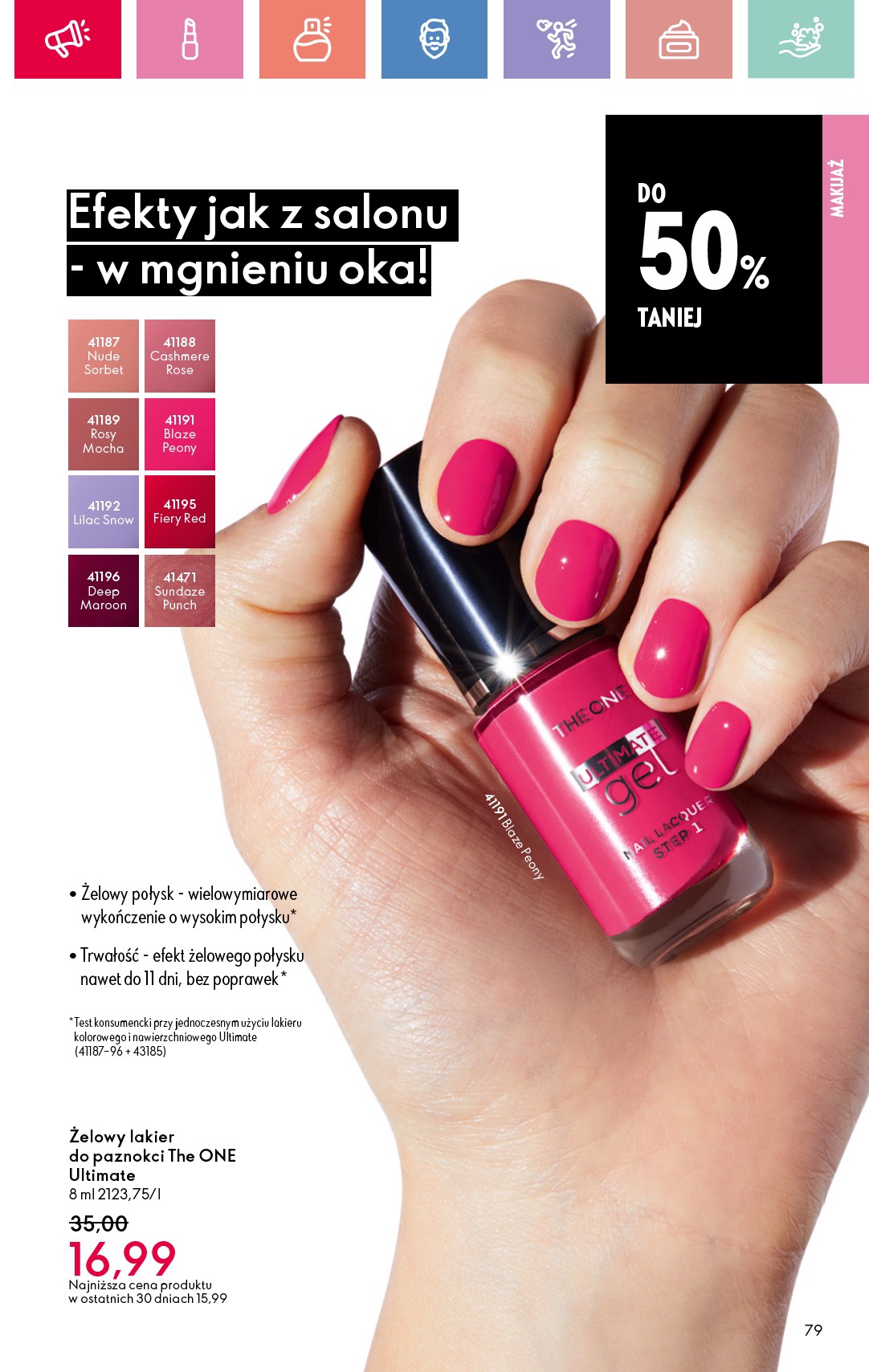 oriflame - Gazetka Oriflame ważna od 15.06. - 05.07. - page: 79 oriflame - Gazetka Oriflame ważna od 15.06. - 05.07. - page: 79