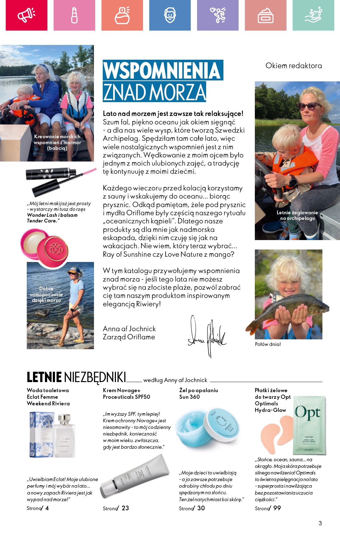 oriflame - Gazetka Oriflame ważna od 15.06. - 05.07. - page: 3 oriflame - Gazetka Oriflame ważna od 15.06. - 05.07. - page: 3
