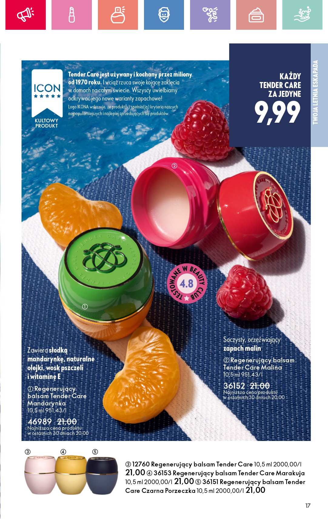 oriflame - Gazetka Oriflame ważna od 15.06. - 05.07. - page: 17 oriflame - Gazetka Oriflame ważna od 15.06. - 05.07. - page: 17