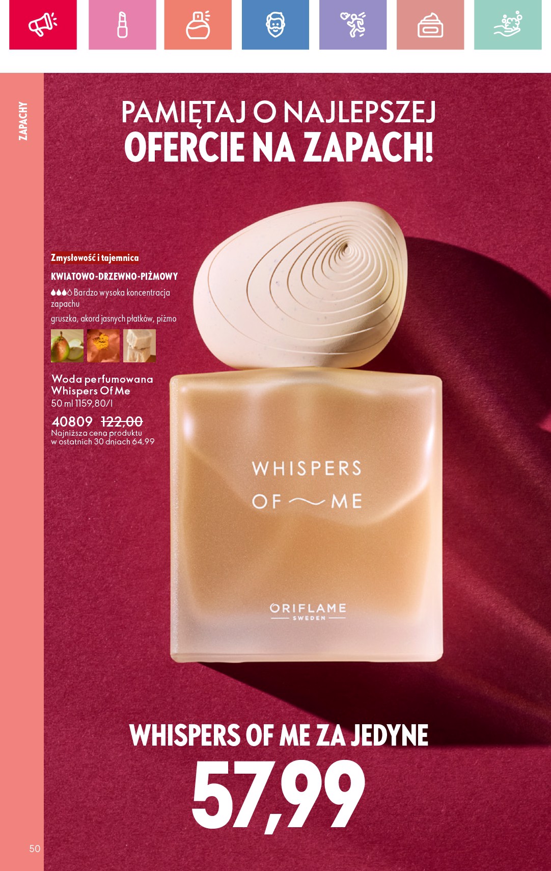 oriflame - Gazetka Oriflame ważna od 15.06. - 05.07. - page: 50 oriflame - Gazetka Oriflame ważna od 15.06. - 05.07. - page: 50