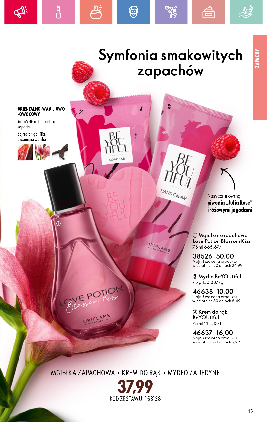 oriflame - Gazetka Oriflame ważna od 15.06. - 05.07. - page: 45 oriflame - Gazetka Oriflame ważna od 15.06. - 05.07. - page: 45