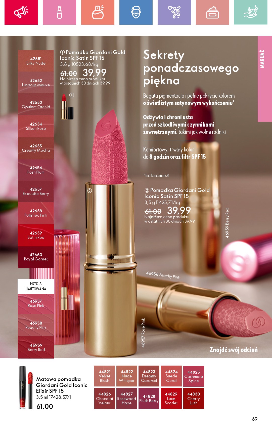 oriflame - Gazetka Oriflame ważna od 15.06. - 05.07. - page: 69 oriflame - Gazetka Oriflame ważna od 15.06. - 05.07. - page: 69