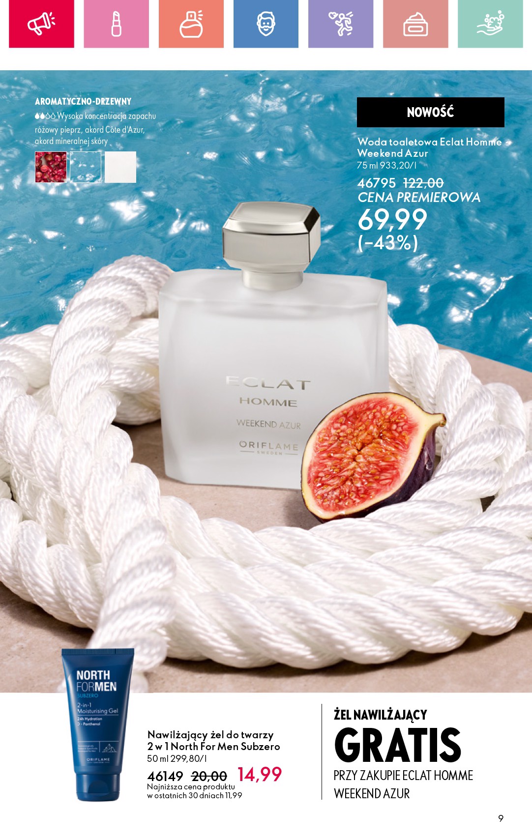 oriflame - Gazetka Oriflame ważna od 15.06. - 05.07. - page: 9 oriflame - Gazetka Oriflame ważna od 15.06. - 05.07. - page: 9