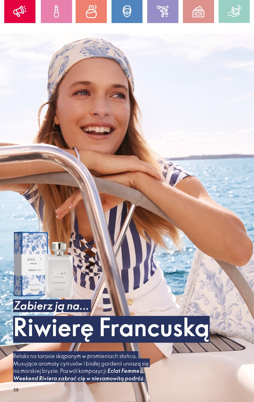 oriflame - Gazetka Oriflame ważna od 06.07. - 26.07. - page: 58 oriflame - Gazetka Oriflame ważna od 06.07. - 26.07. - page: 58