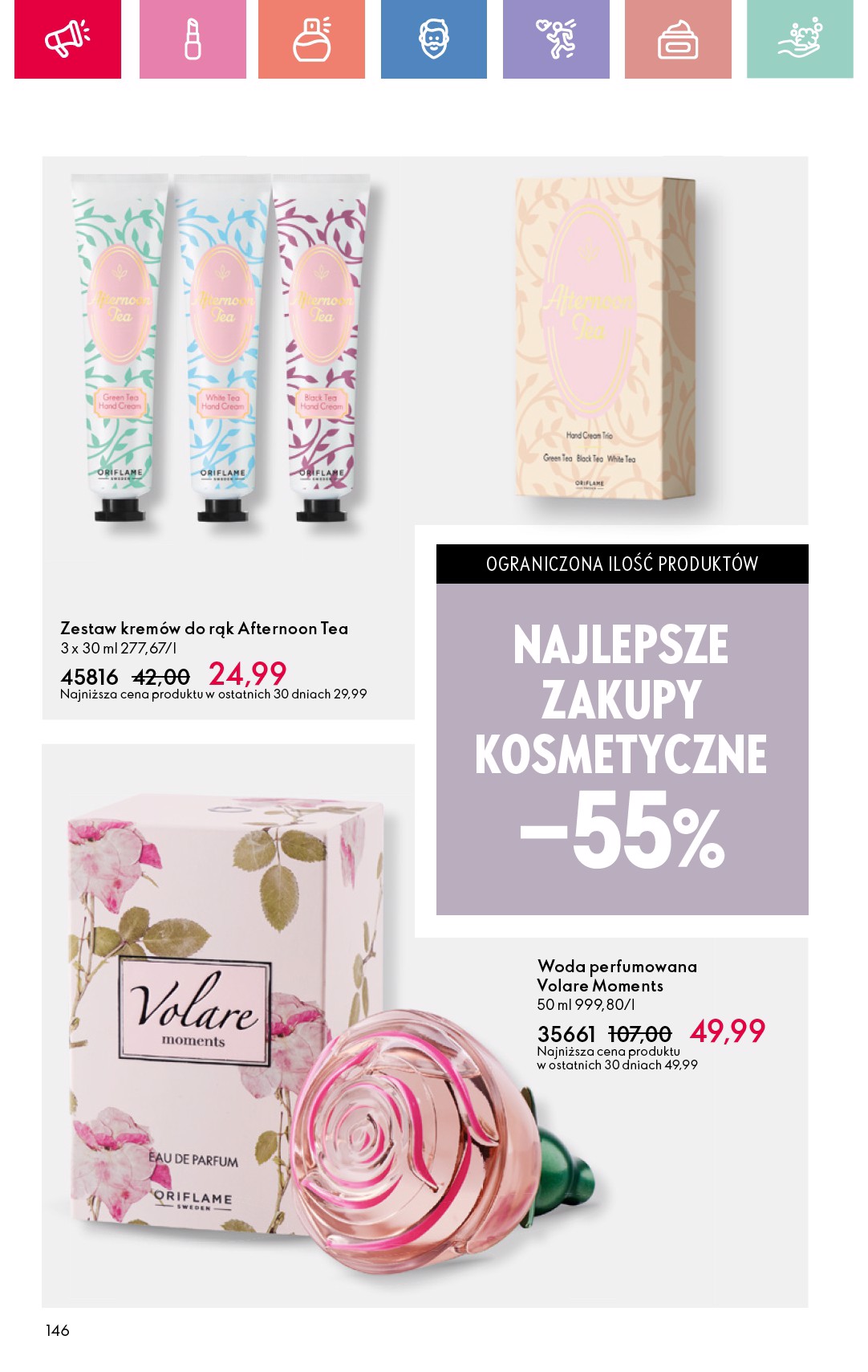 oriflame - Gazetka Oriflame ważna od 06.07. - 26.07. - page: 146 oriflame - Gazetka Oriflame ważna od 06.07. - 26.07. - page: 146