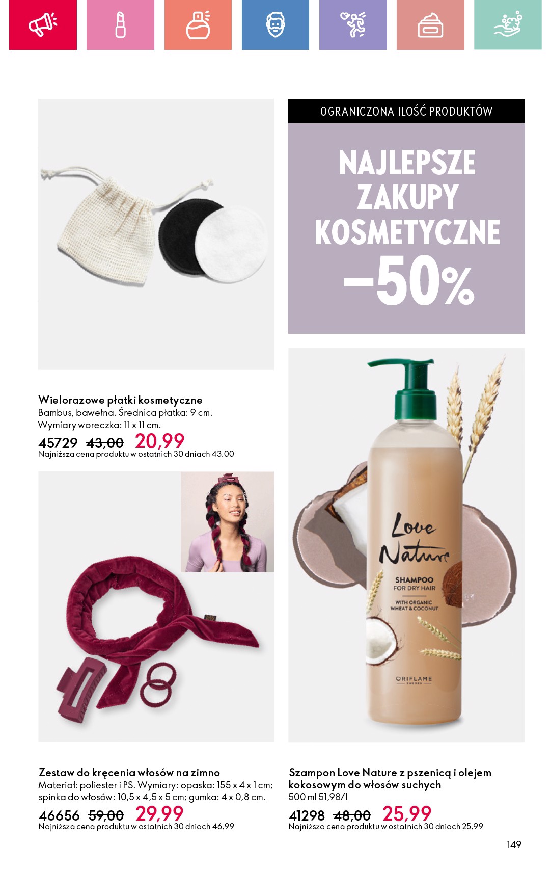oriflame - Gazetka Oriflame ważna od 06.07. - 26.07. - page: 149 oriflame - Gazetka Oriflame ważna od 06.07. - 26.07. - page: 149