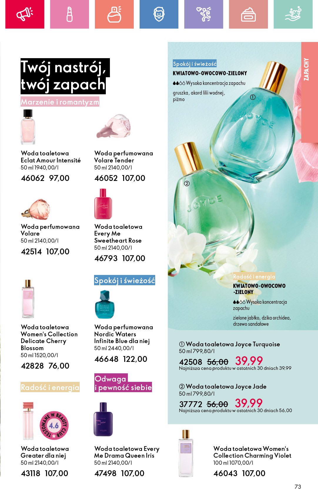 oriflame - Gazetka Oriflame ważna od 06.07. - 26.07. - page: 73 oriflame - Gazetka Oriflame ważna od 06.07. - 26.07. - page: 73