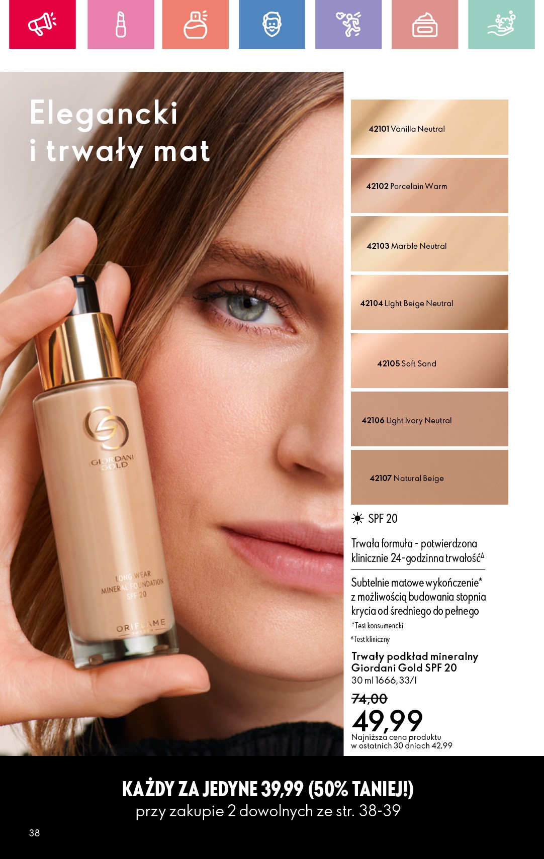 oriflame - Gazetka Oriflame ważna od 06.07. - 26.07. - page: 38 oriflame - Gazetka Oriflame ważna od 06.07. - 26.07. - page: 38