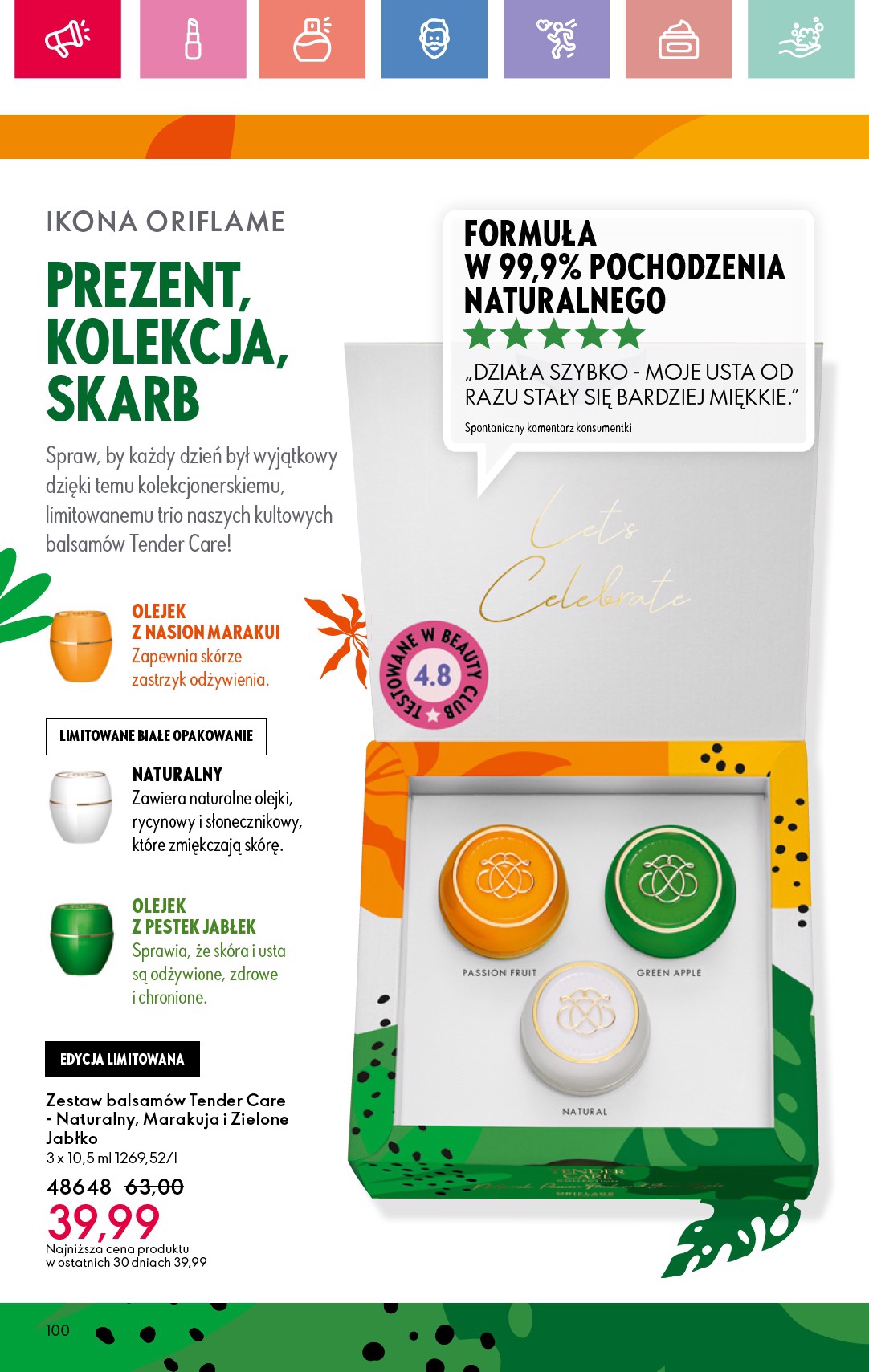 oriflame - Gazetka Oriflame ważna od 06.07. - 26.07. - page: 100 oriflame - Gazetka Oriflame ważna od 06.07. - 26.07. - page: 100