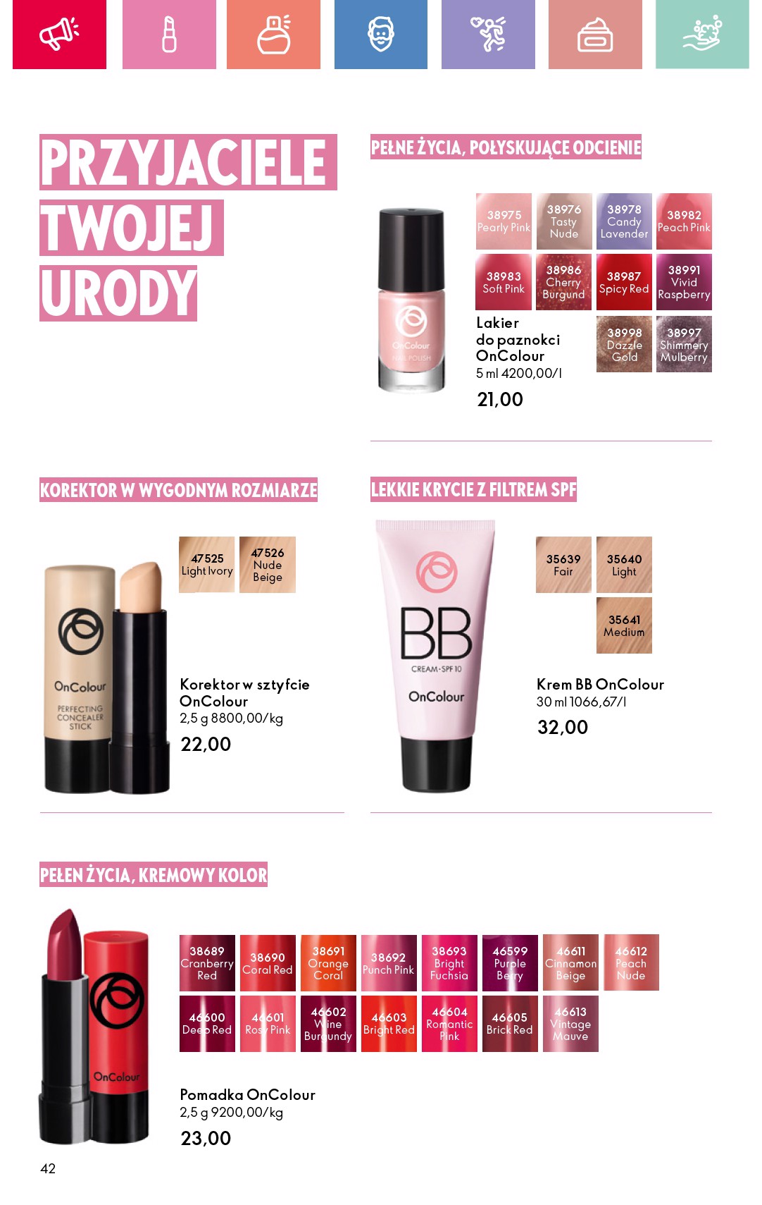 oriflame - Gazetka Oriflame ważna od 06.07. - 26.07. - page: 42 oriflame - Gazetka Oriflame ważna od 06.07. - 26.07. - page: 42