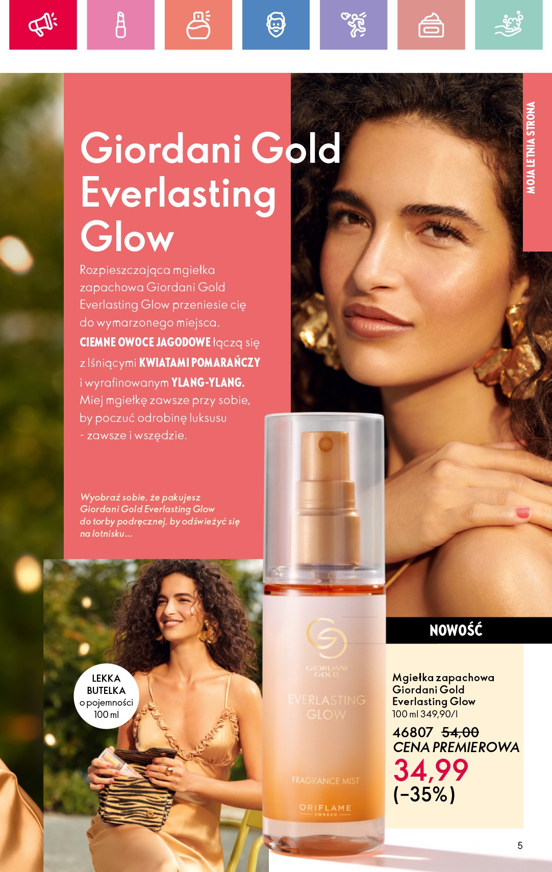 oriflame - Gazetka Oriflame ważna od 06.07. - 26.07. - page: 5 oriflame - Gazetka Oriflame ważna od 06.07. - 26.07. - page: 5