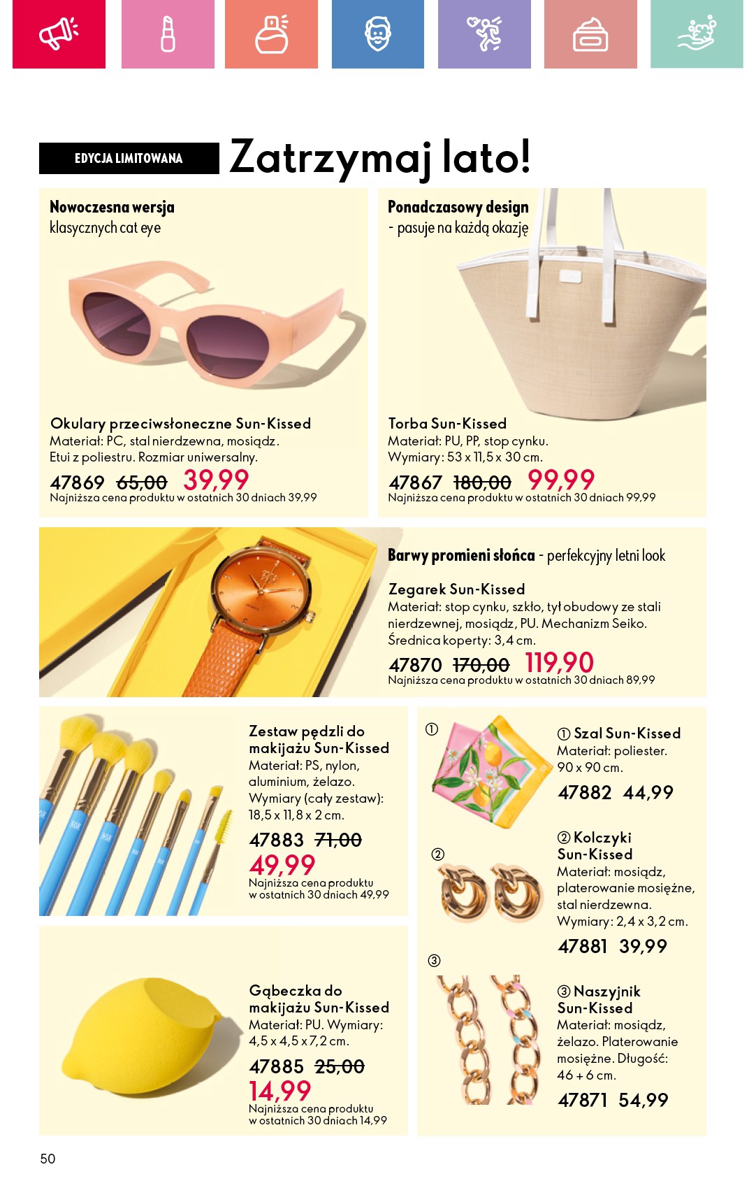 oriflame - Gazetka Oriflame ważna od 06.07. - 26.07. - page: 50 oriflame - Gazetka Oriflame ważna od 06.07. - 26.07. - page: 50
