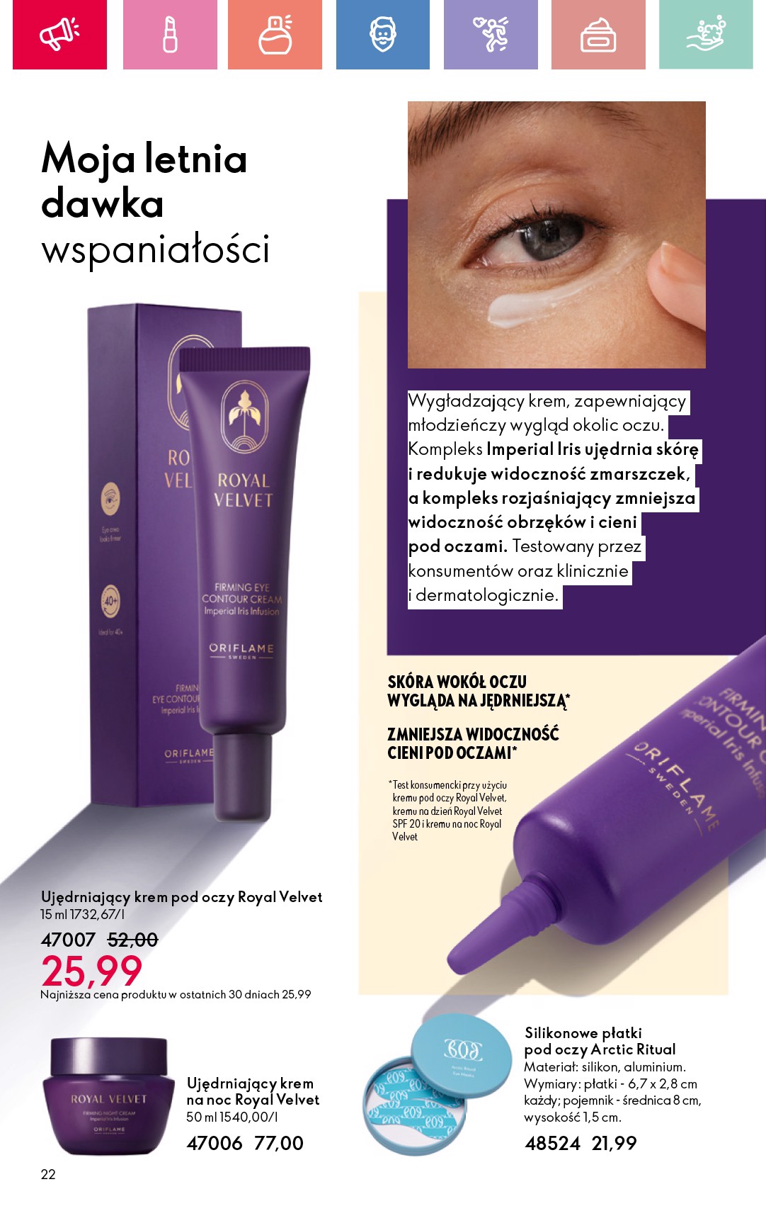 oriflame - Gazetka Oriflame ważna od 06.07. - 26.07. - page: 22 oriflame - Gazetka Oriflame ważna od 06.07. - 26.07. - page: 22