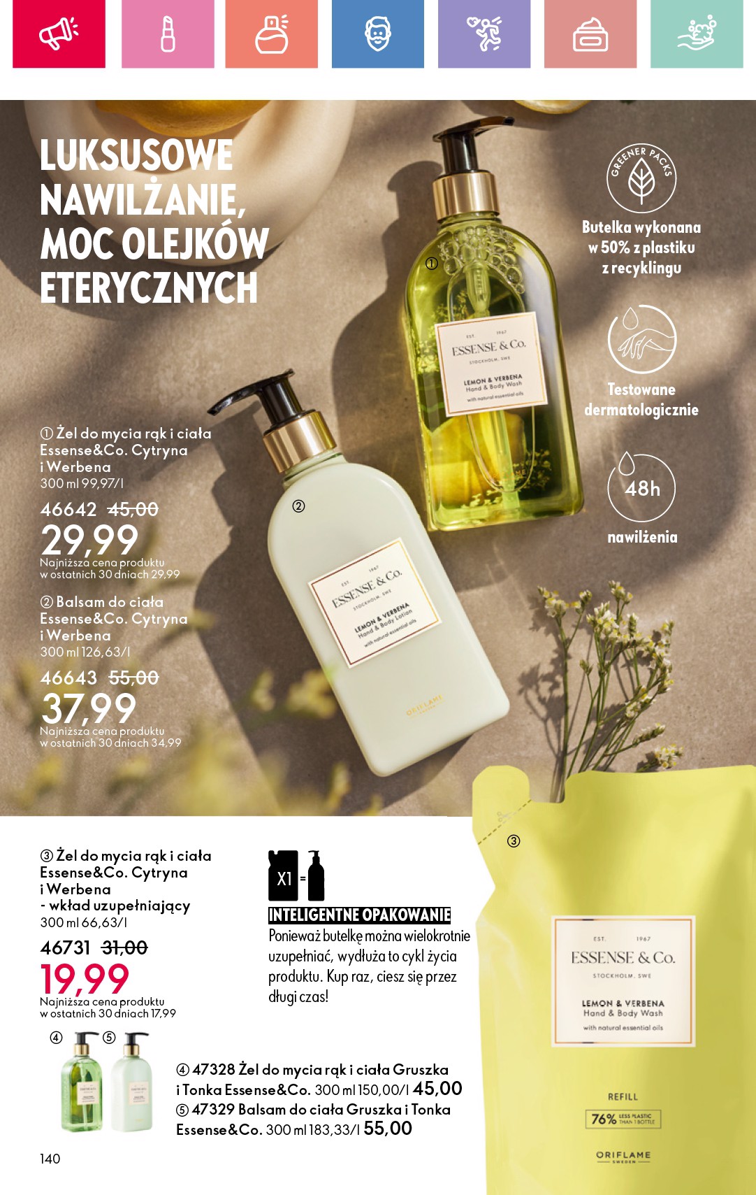 oriflame - Gazetka Oriflame ważna od 06.07. - 26.07. - page: 140 oriflame - Gazetka Oriflame ważna od 06.07. - 26.07. - page: 140