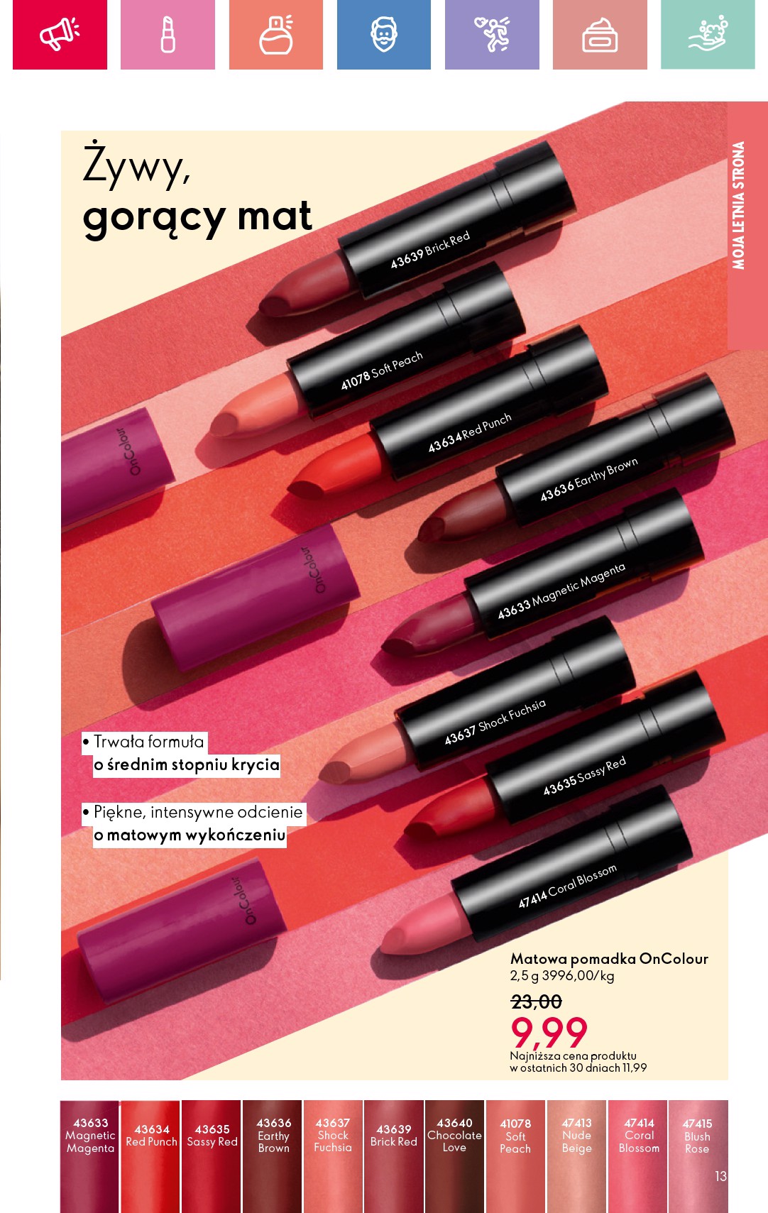 oriflame - Gazetka Oriflame ważna od 06.07. - 26.07. - page: 13 oriflame - Gazetka Oriflame ważna od 06.07. - 26.07. - page: 13