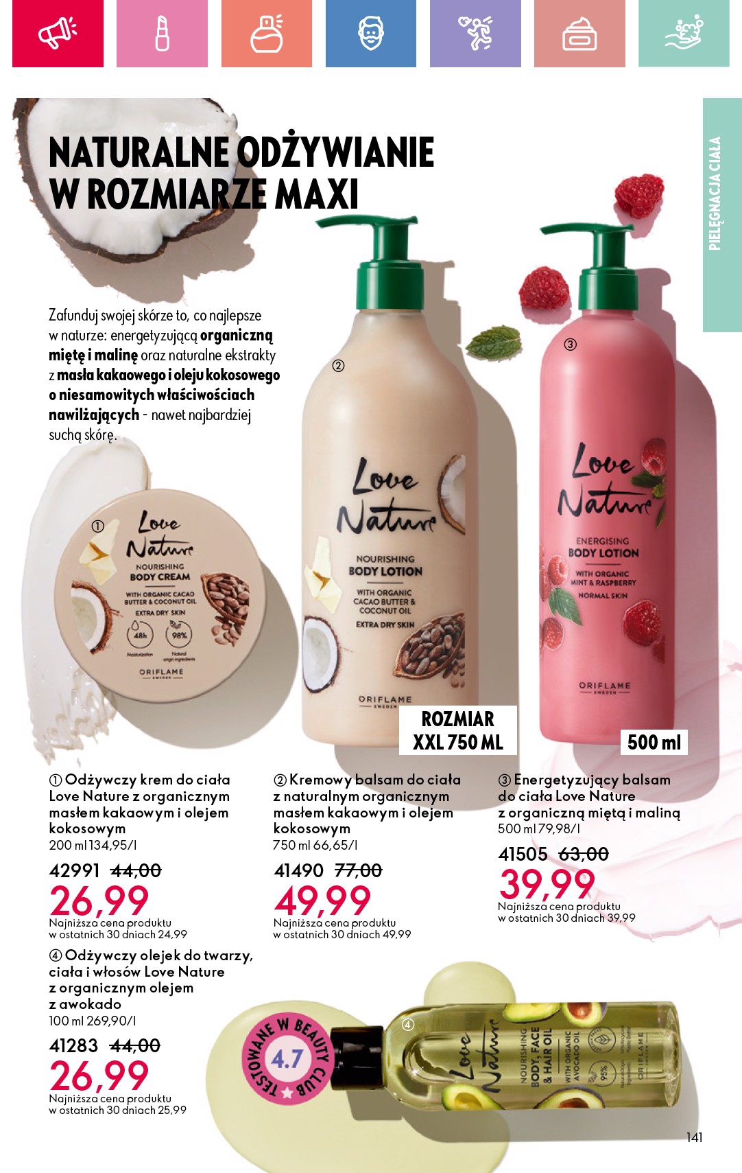 oriflame - Gazetka Oriflame ważna od 06.07. - 26.07. - page: 141 oriflame - Gazetka Oriflame ważna od 06.07. - 26.07. - page: 141