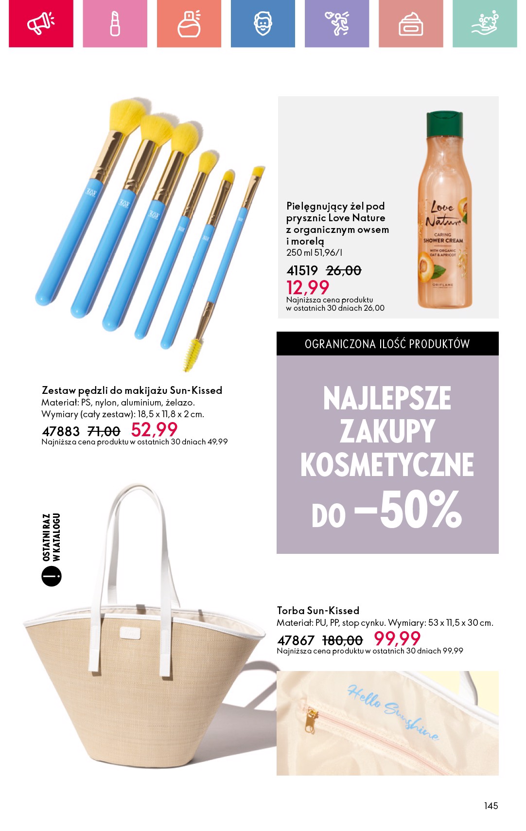 oriflame - Gazetka Oriflame ważna od 27.07. - 16.08. - page: 145