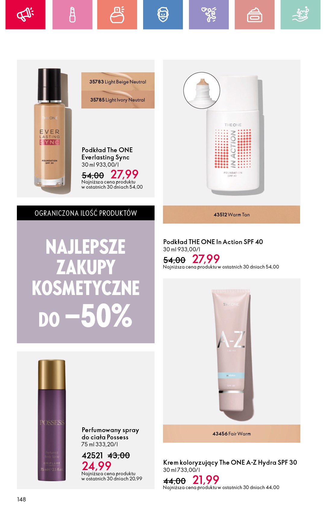 oriflame - Gazetka Oriflame ważna od 27.07. - 16.08. - page: 148