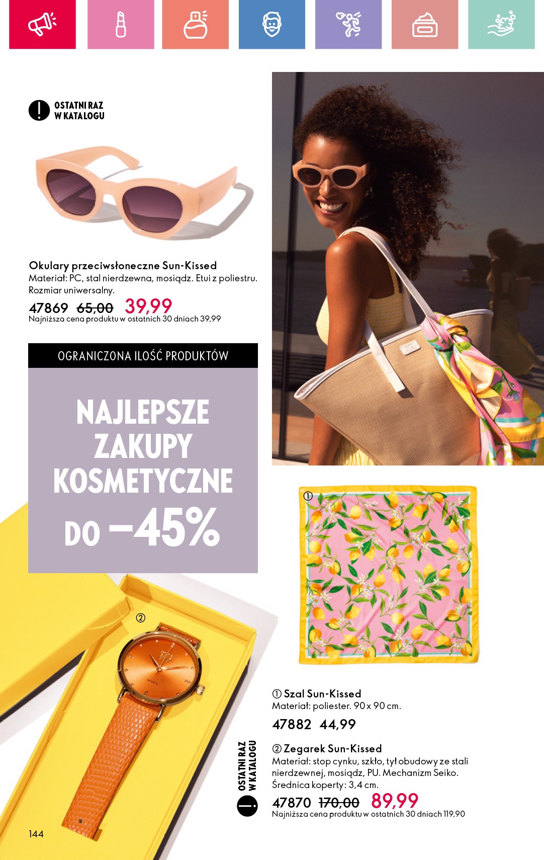 oriflame - Gazetka Oriflame ważna od 27.07. - 16.08. - page: 144