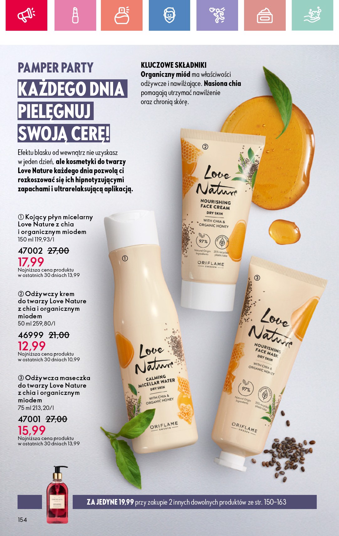 oriflame - Gazetka Oriflame ważna od 27.07. - 16.08. - page: 154