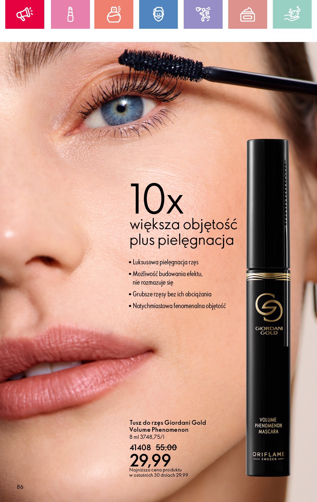 oriflame - Gazetka Oriflame ważna od 27.07. - 16.08. - page: 86