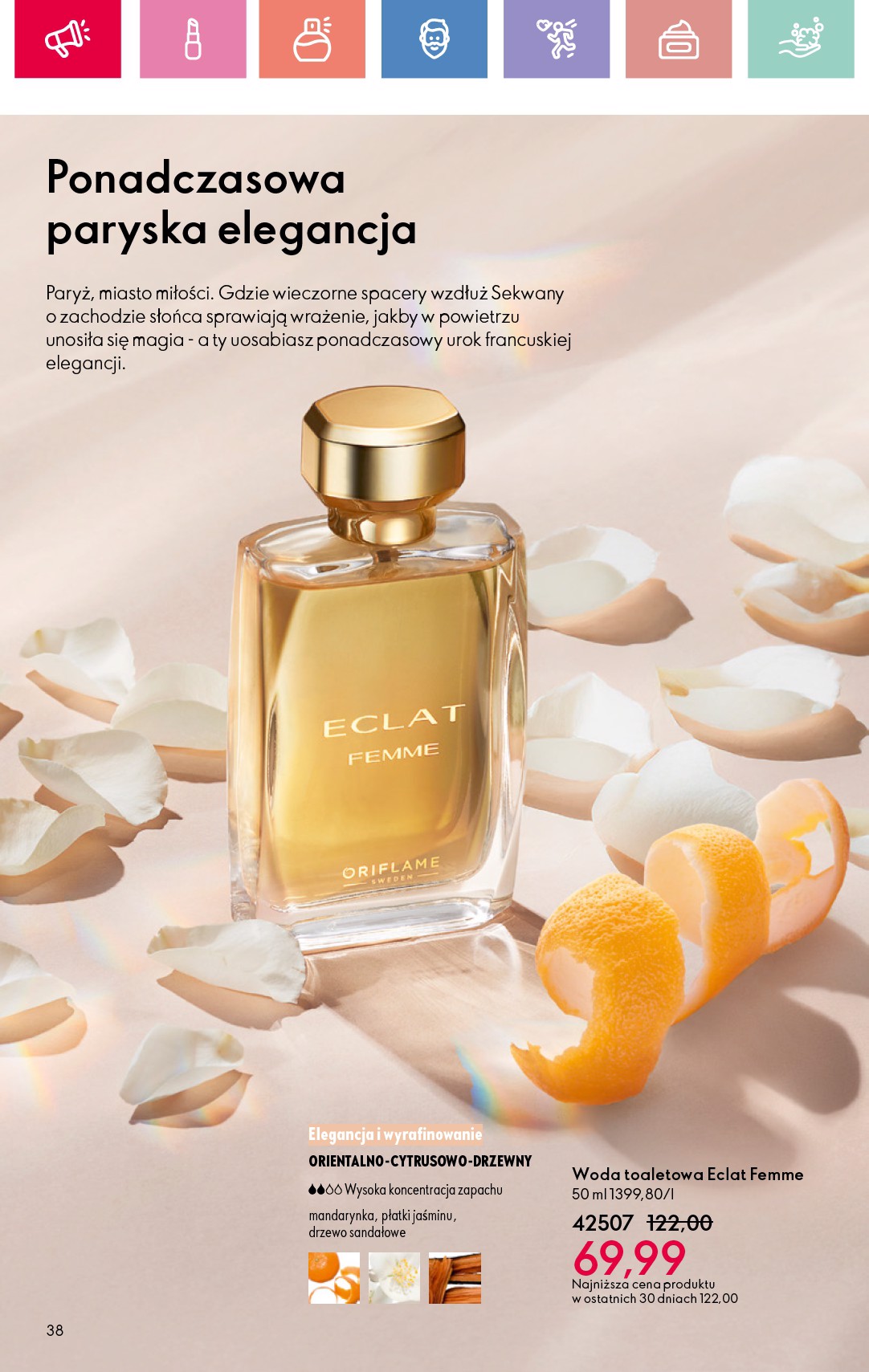 oriflame - Gazetka Oriflame ważna od 27.07. - 16.08. - page: 38