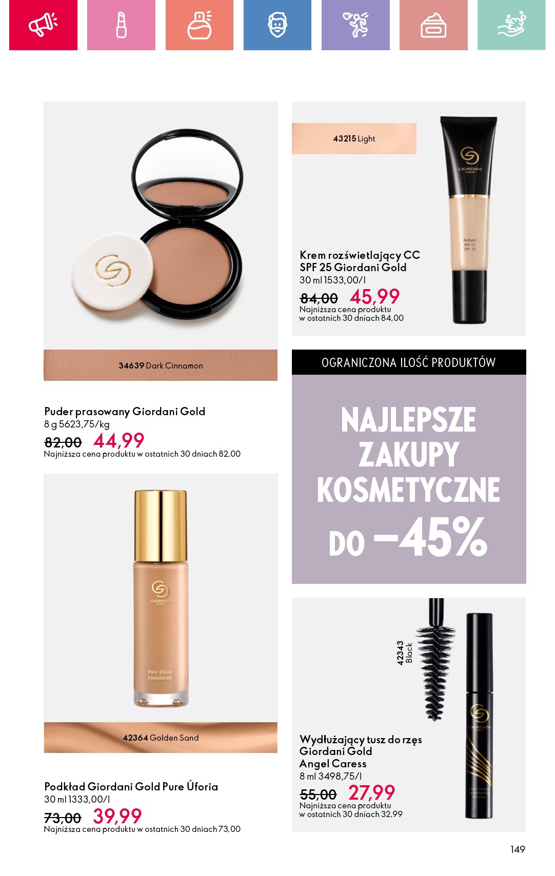 oriflame - Gazetka Oriflame ważna od 27.07. - 16.08. - page: 149